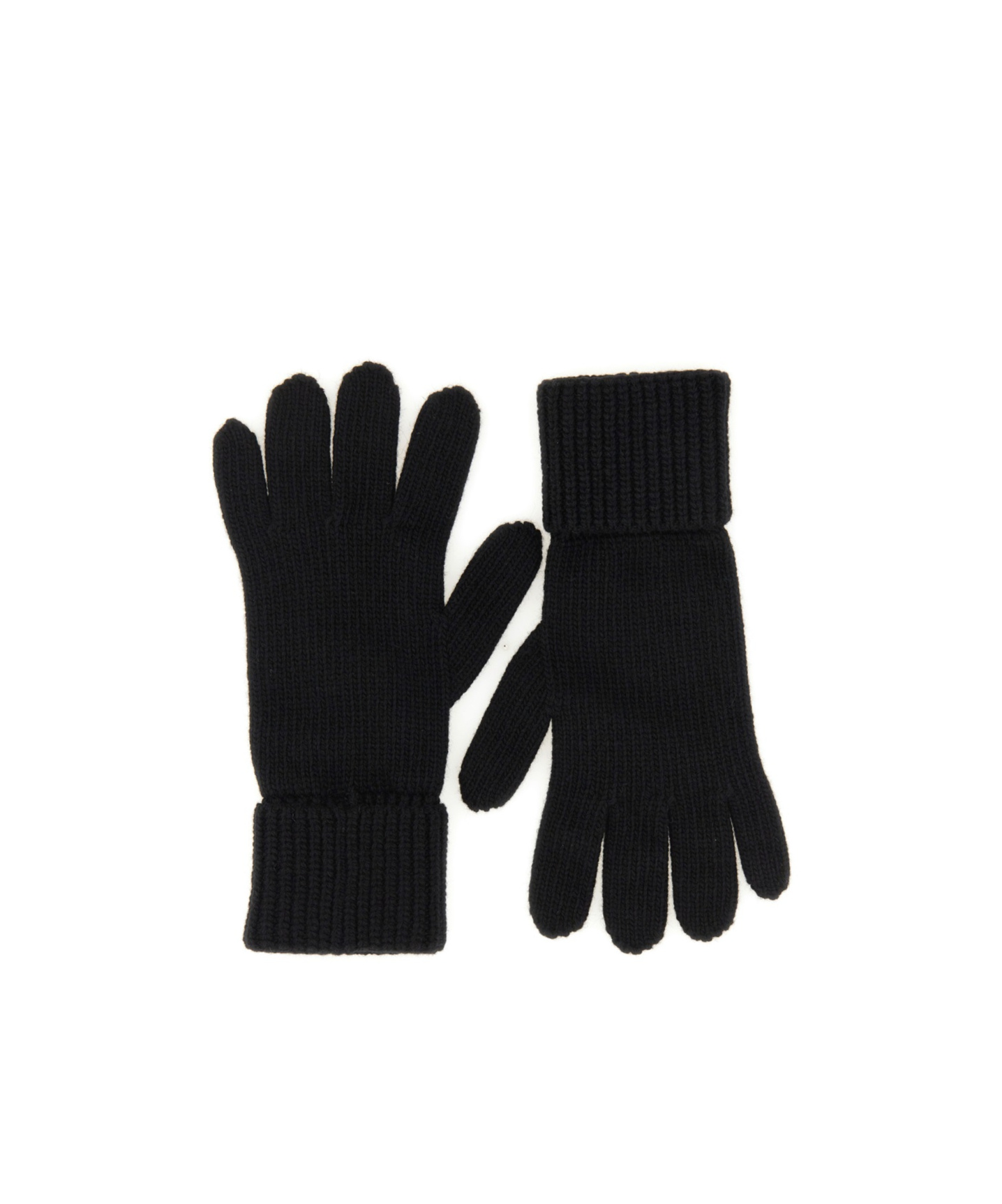 Vivienne Westwood Rib Gloves In Gray