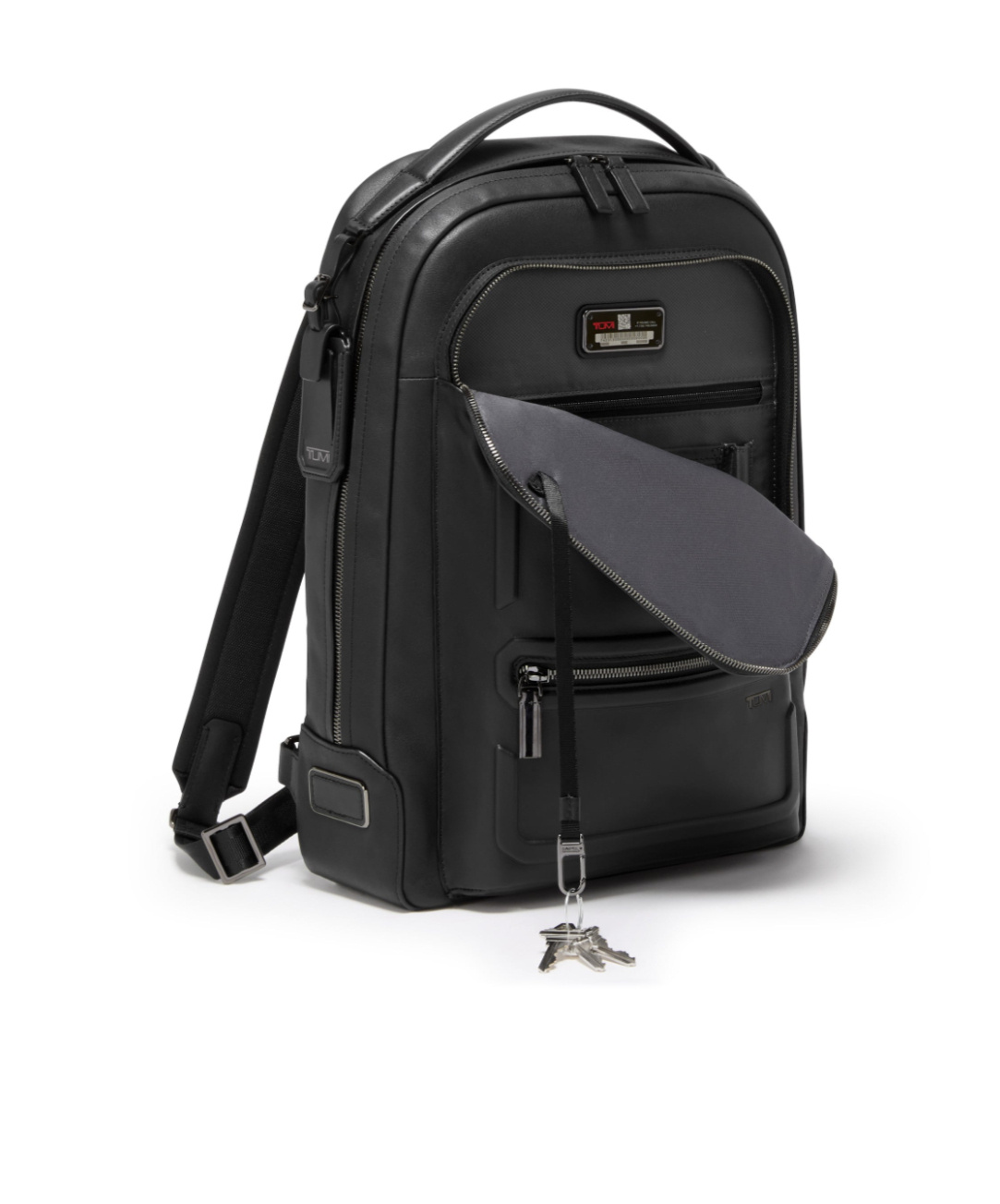 Tumi Bradner Zip-compartment Backpack In Black