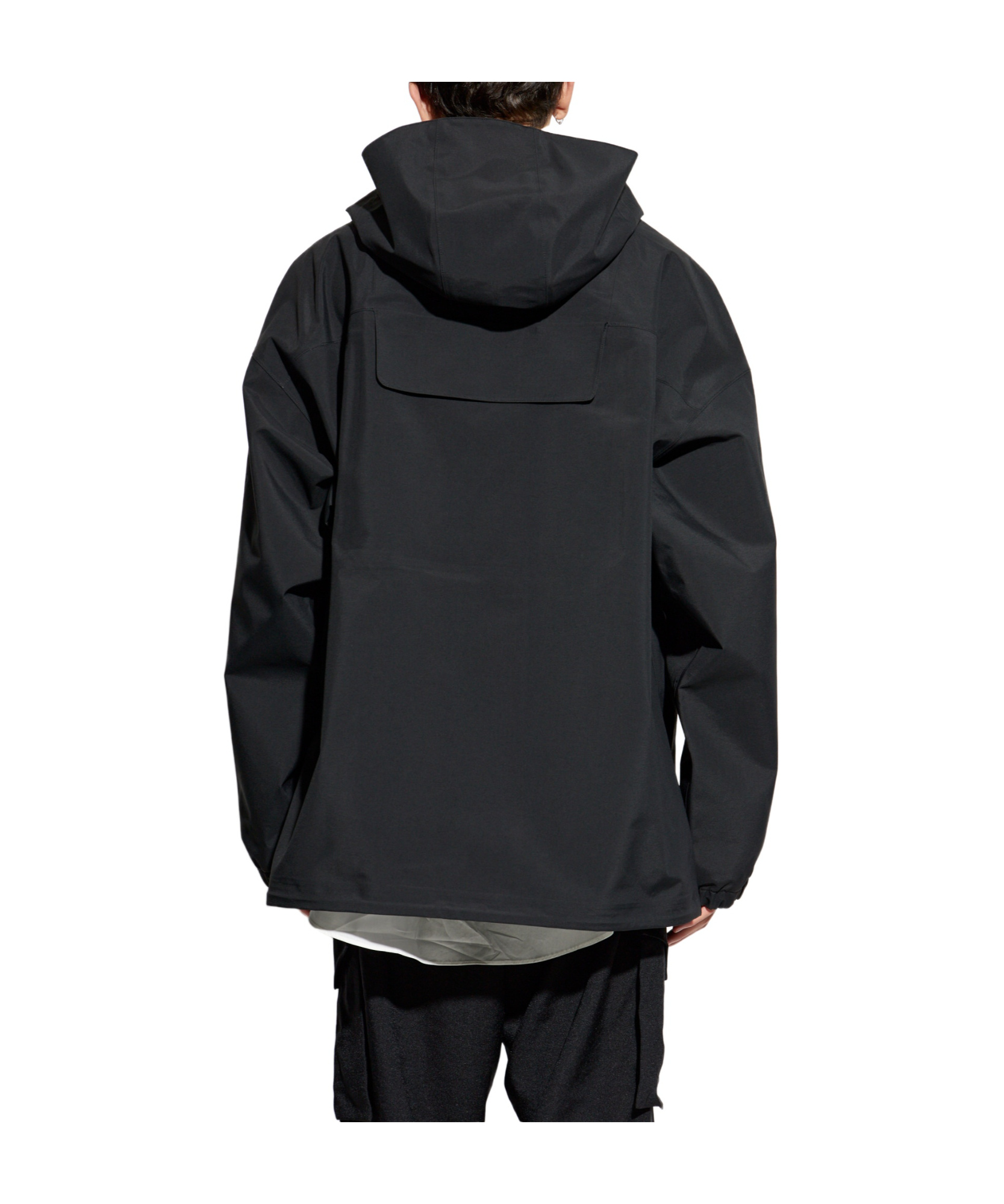 Y-3 Adidas Gore-tex Hard Shell Jacket In Black