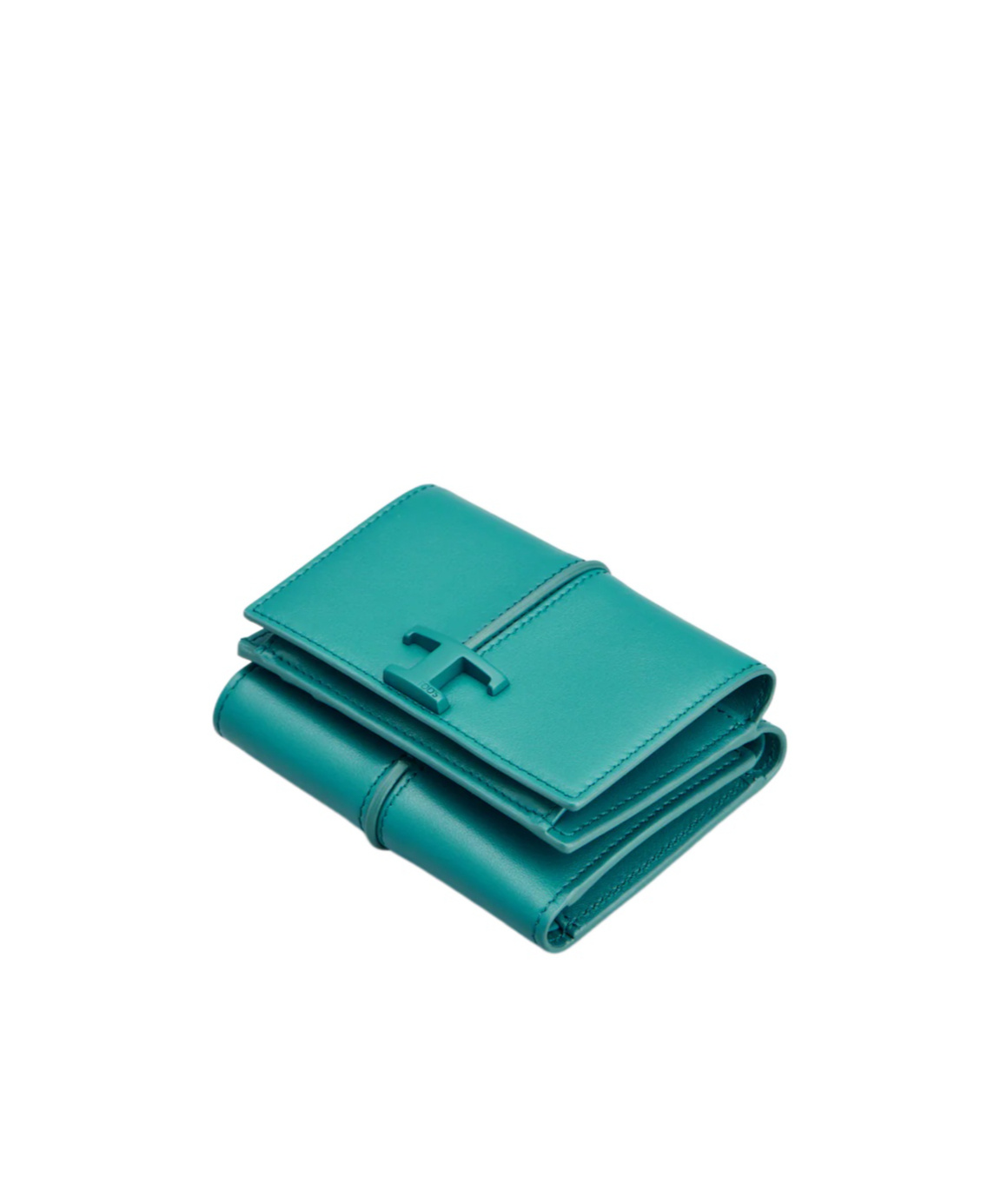 Tod's T Timeless Wallet In Green