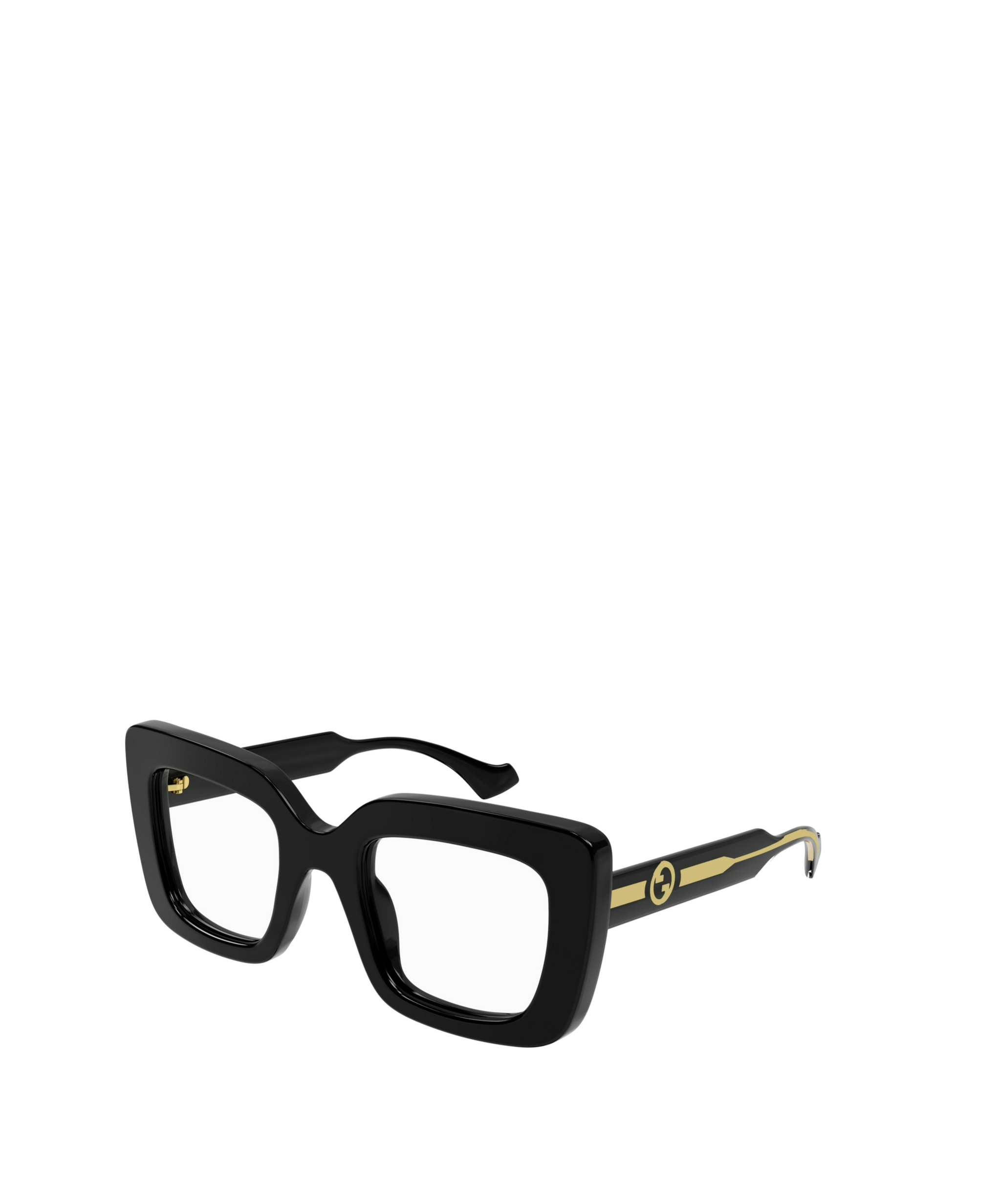 Gucci Interlocking G Oversize-frame Glasses In Black