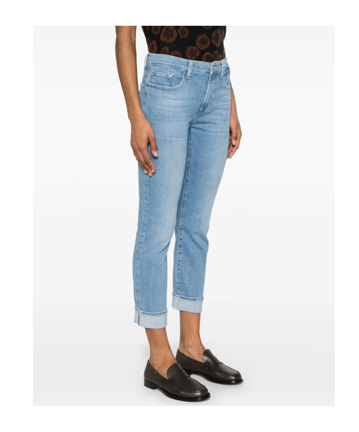 7 FOR ALL MANKIND RELAXED SKINNY JEANS