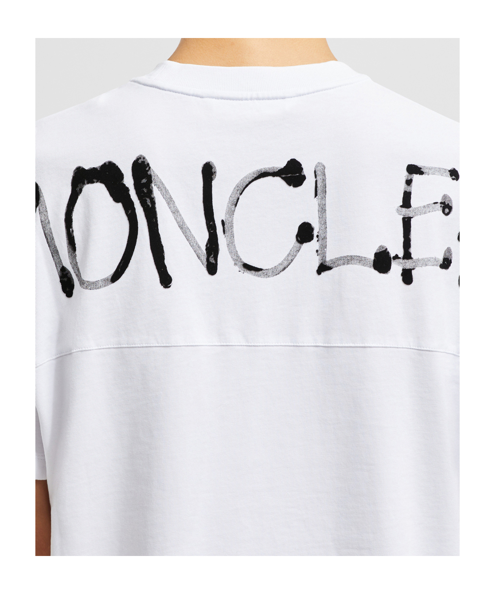 Moncler Item O-neck Short-sleeved T-shirt In White