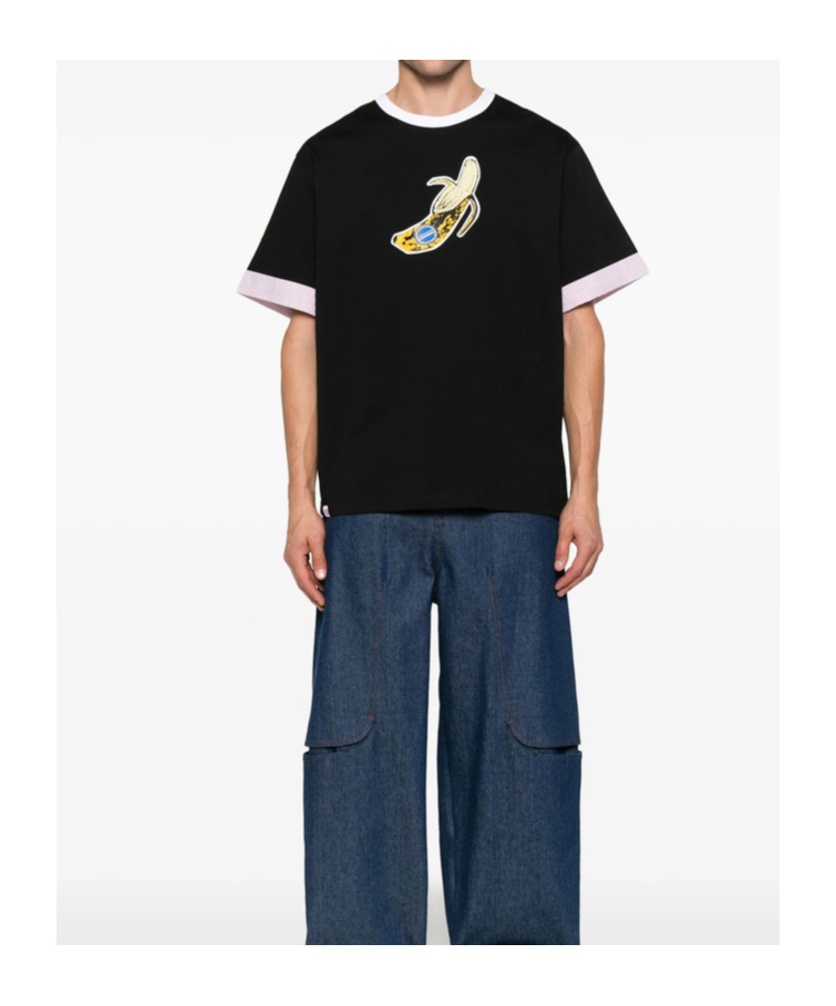 Charles Jeffrrey Loverboy Short-sleeved T-shirt In Black