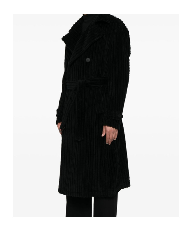 Shop Tagliatore Long Sleeve Coat