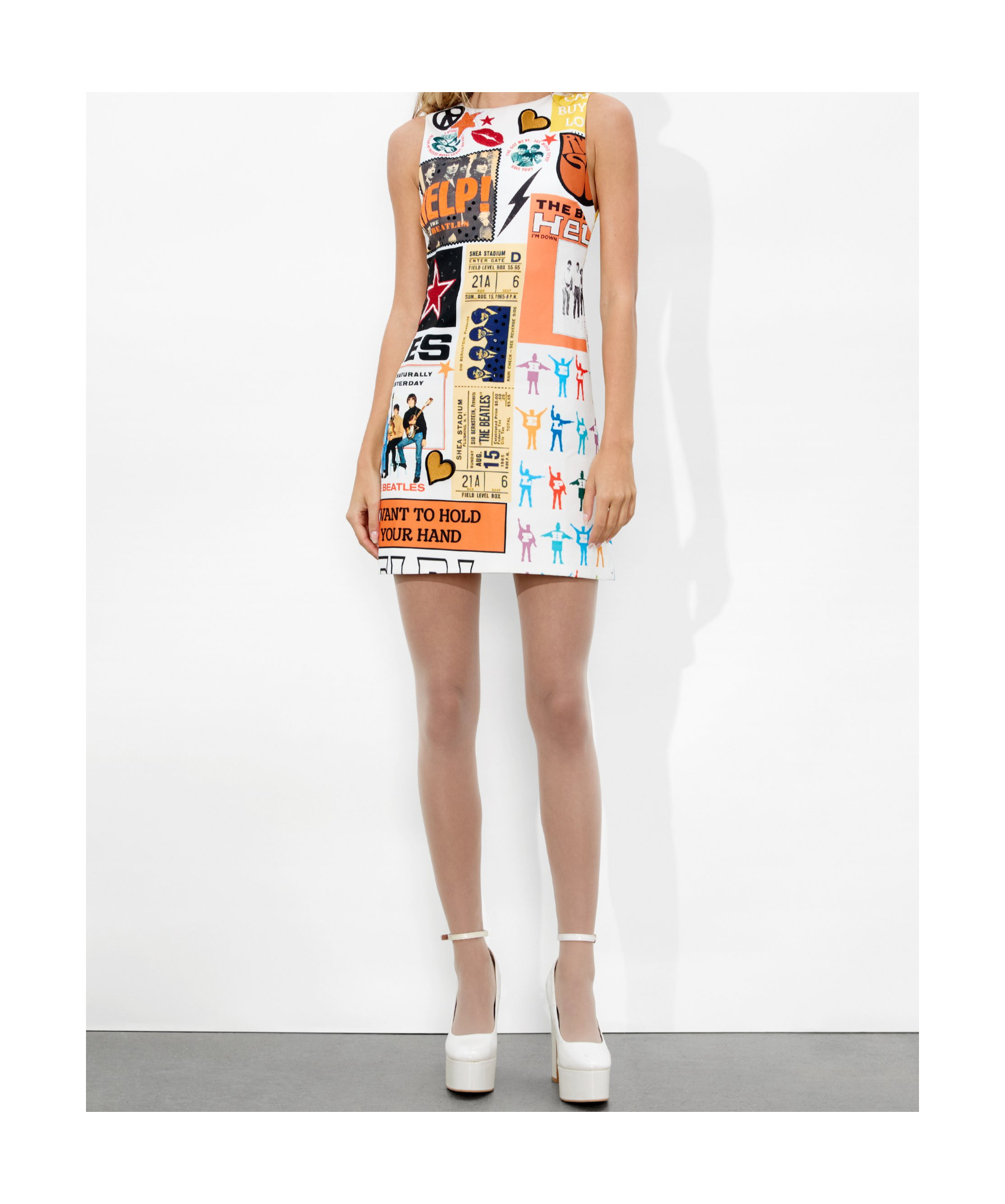 Alice And Olivia Clyde Mini Dress In Multicolor