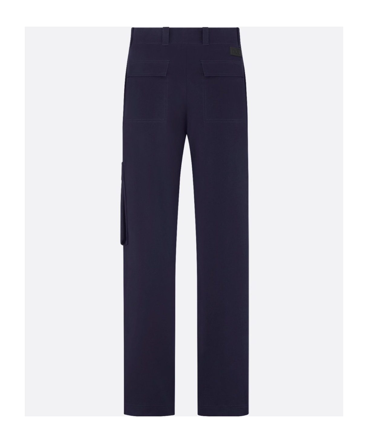 Dior Belt-loop Casual Pants In Blue