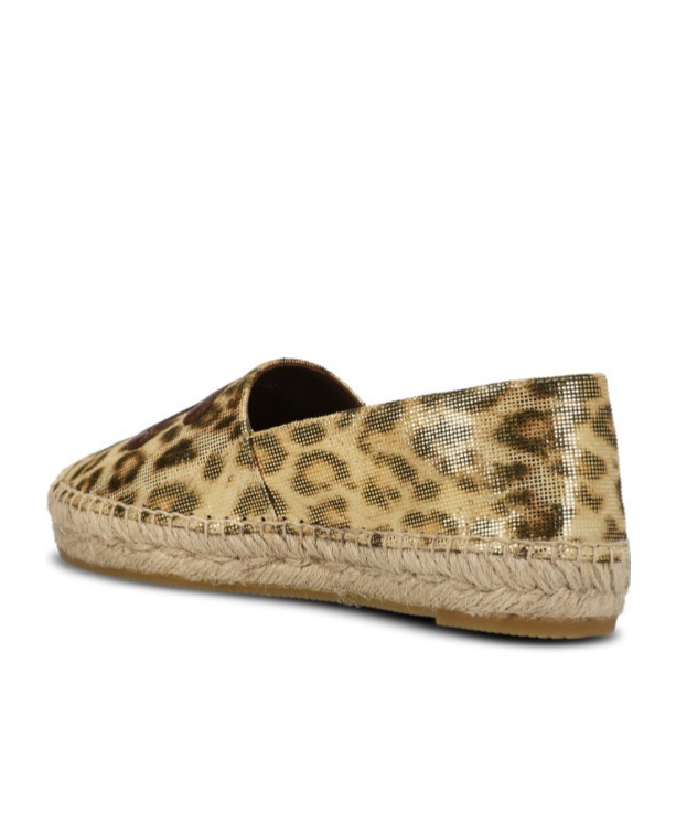 Celine Logo Espadrille In Nude