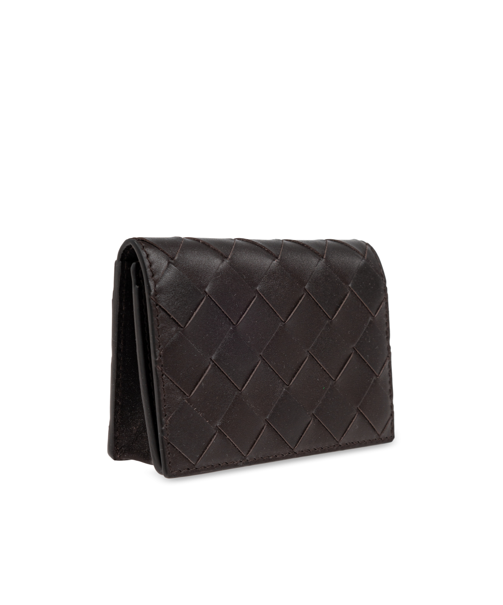 Bottega Veneta Folding Wallet In Black