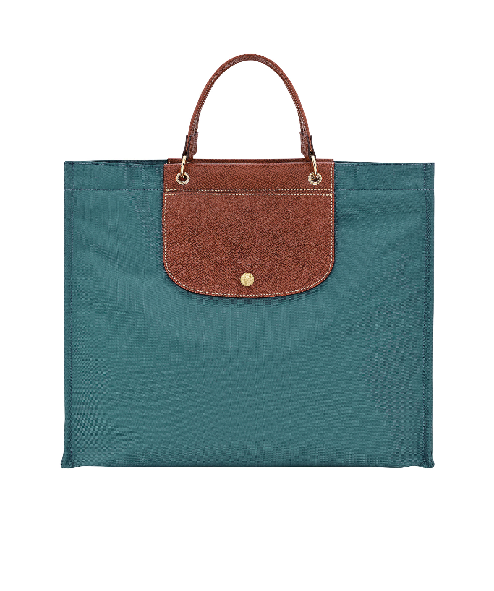 Longchamp Cabas Recycled Canvas Top Handle Tote In Blue