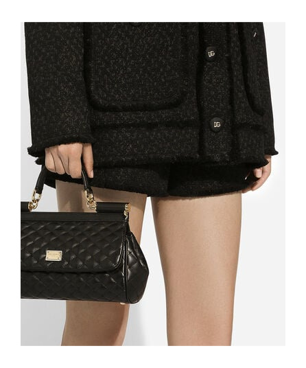 Dolce & Gabbana Rachel Multipocket Tech Jacket In Black