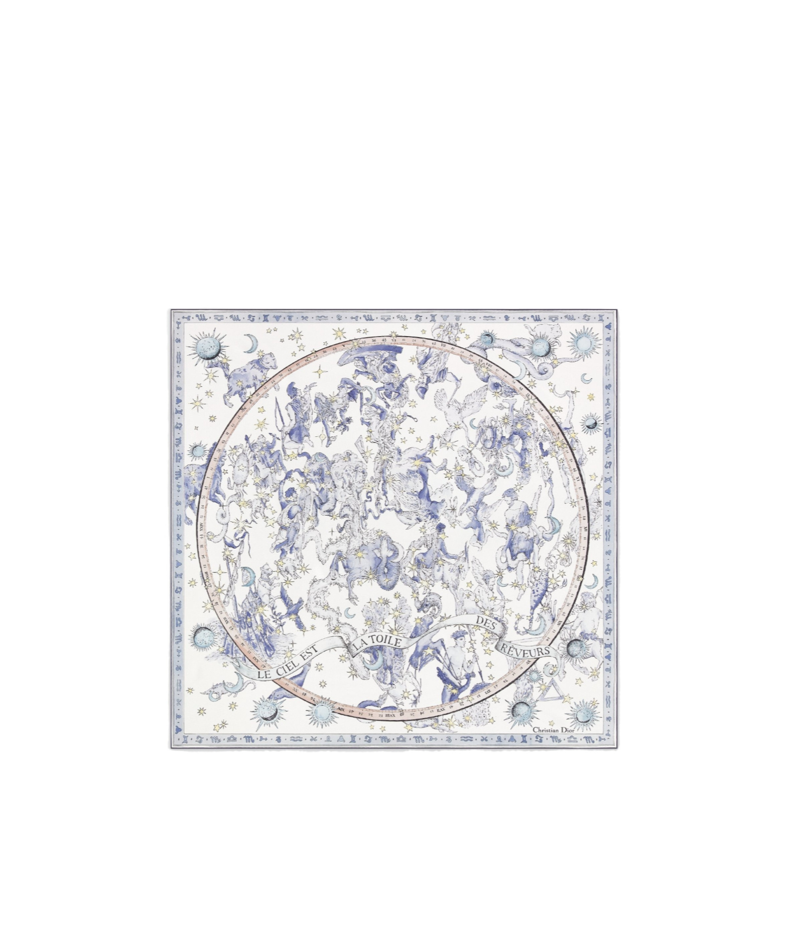 Dior Scarf Accessories In White