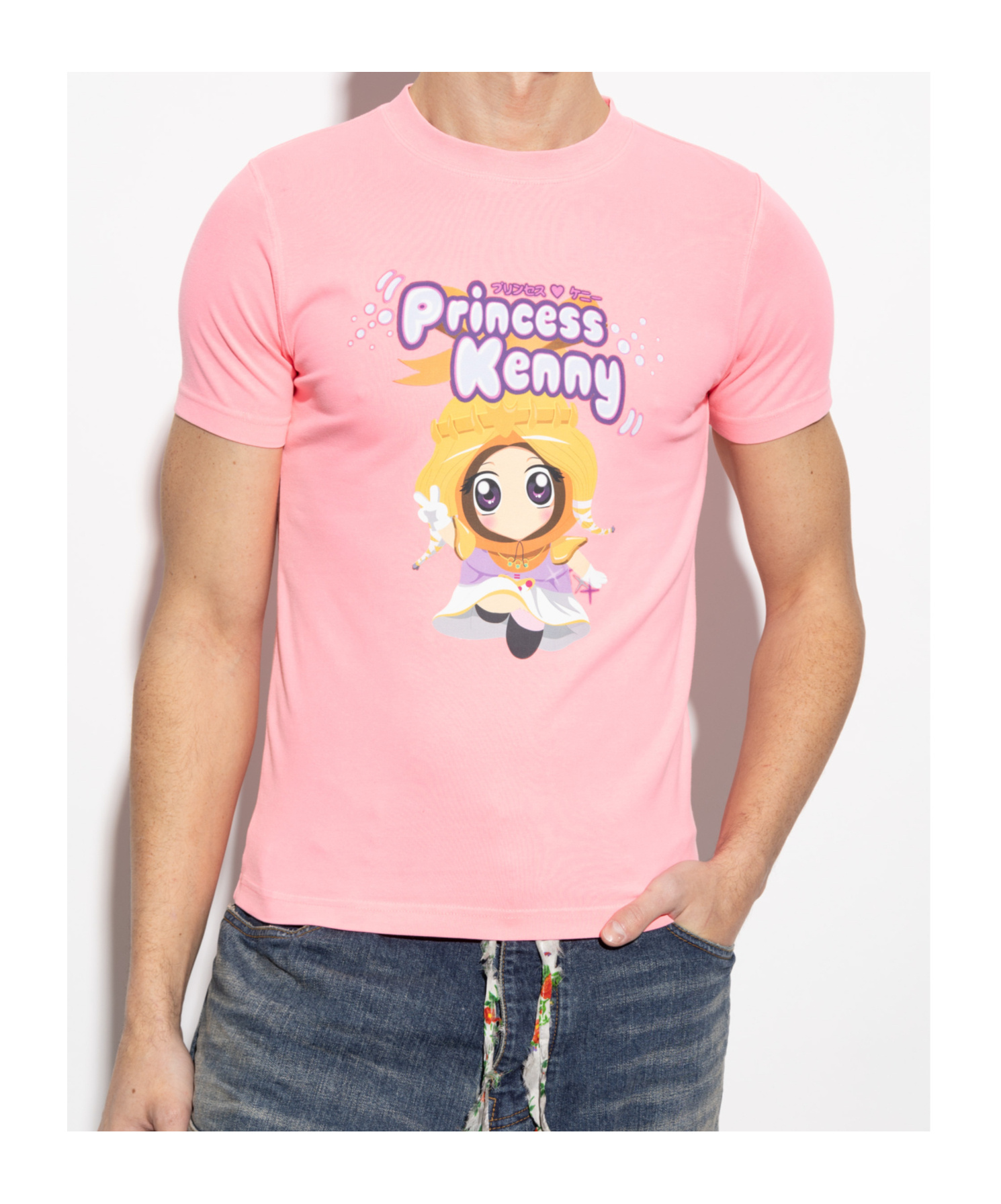 Vetements X South Park T-shirt In Pink