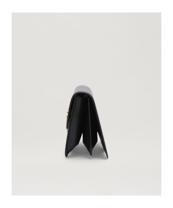 Palm Angels Black Micro Palm Beach Bag In Black