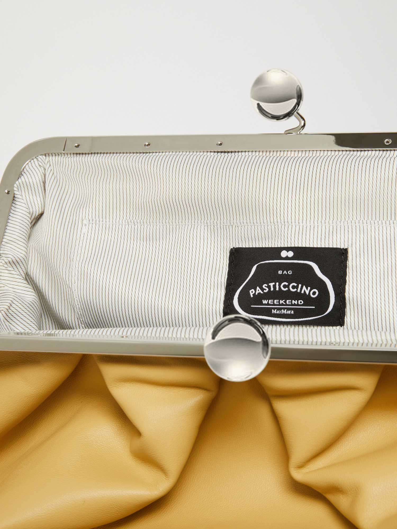 Weekend Max Mara Large Nappa Leather Pasticcino Bag