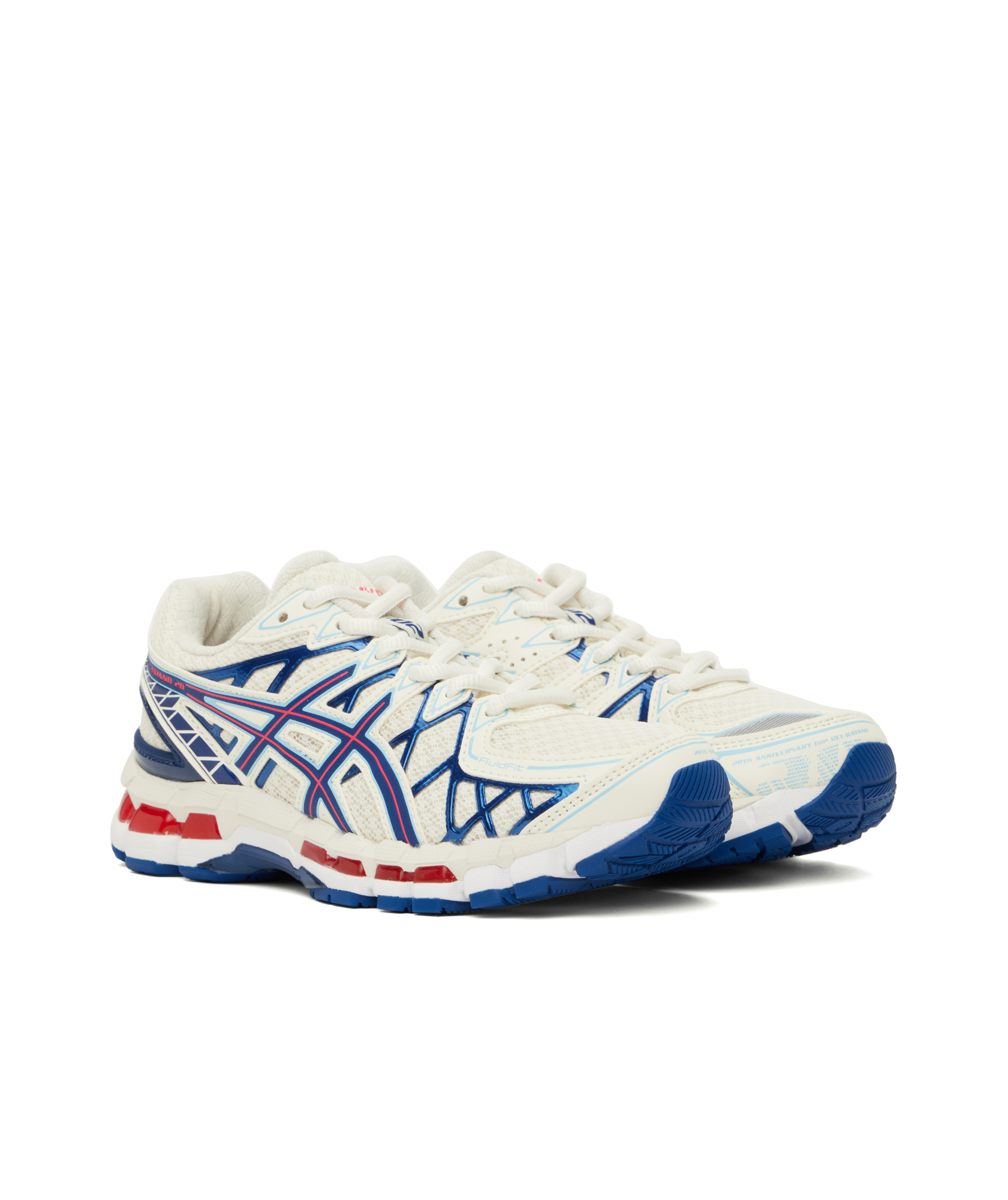 Asics Round Toe Low-top Sneakers In White