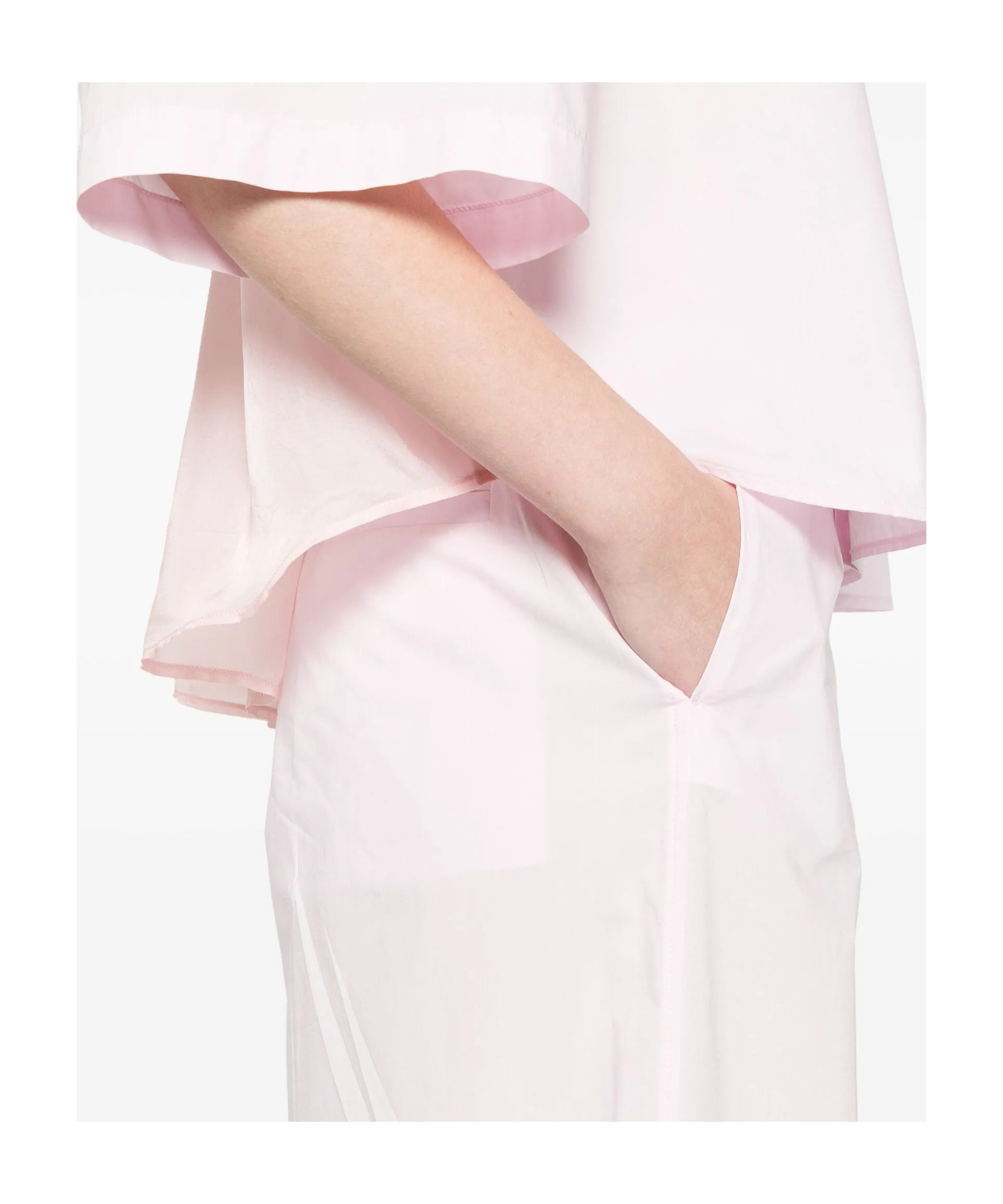Forte Forte Forte_forte Bci Cotton Popline Essential Flared Pants In White