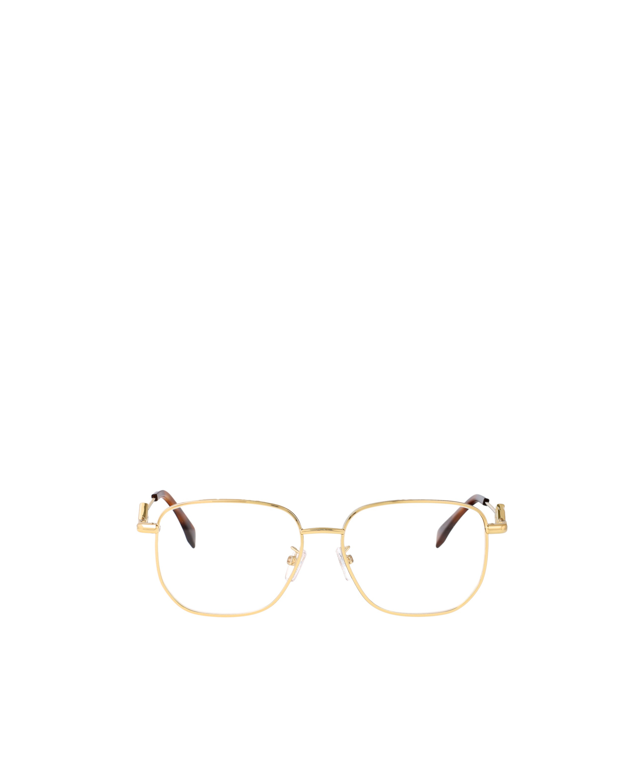 Fendi Geometric Flat Mirror In Nude