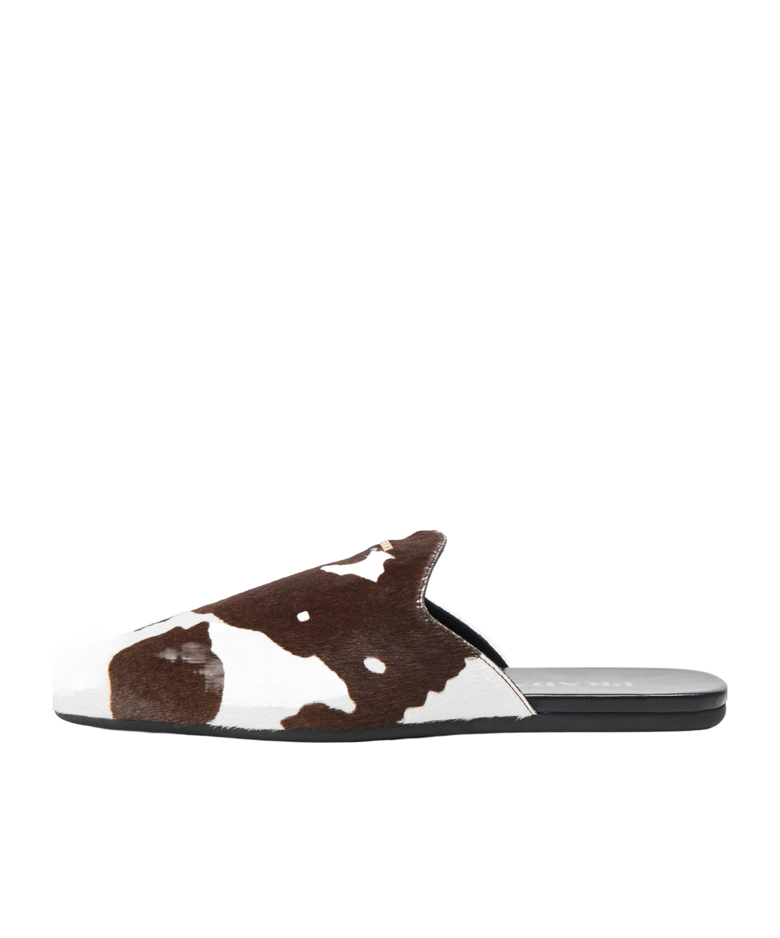 Prada Flat Mules In Multicolor