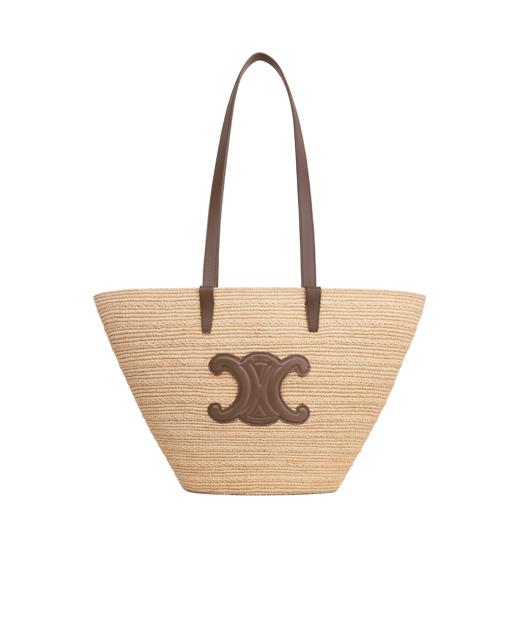 Celine Classic Panier Medium Handbag In Nude