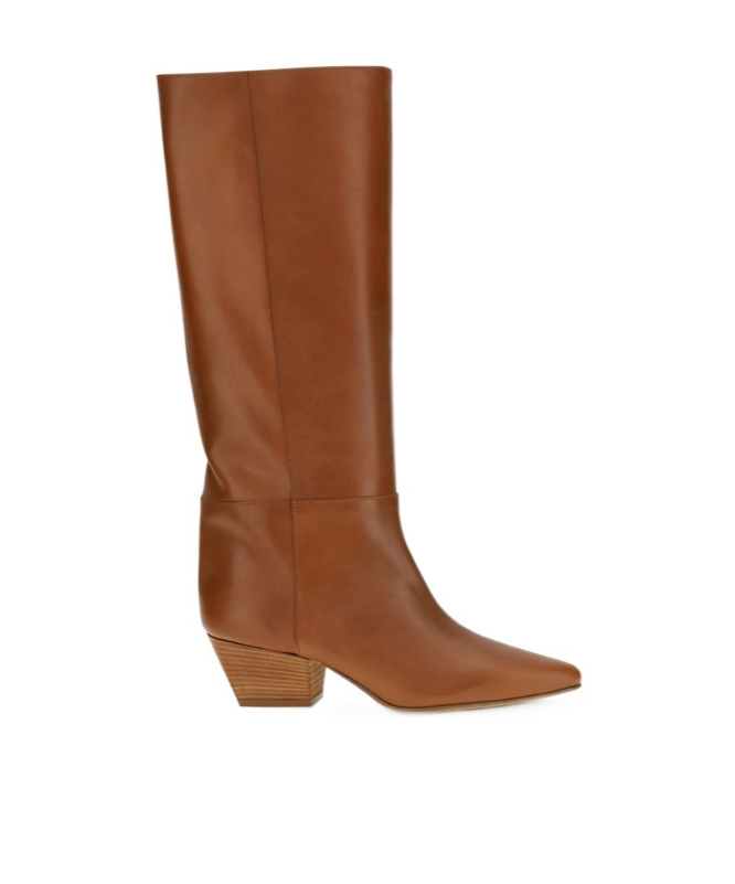 Forte Forte Knee-high Block-heel Boots In Brown