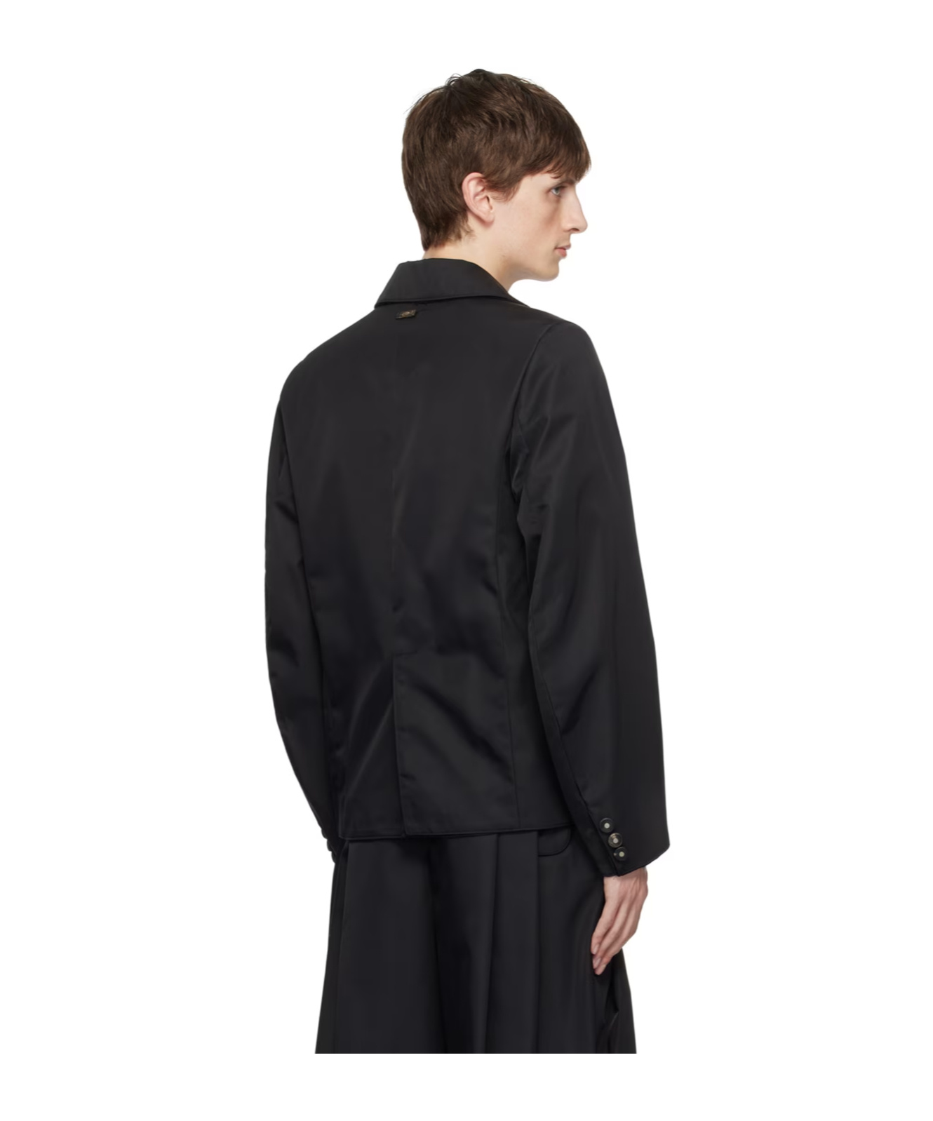 Ader Error Three-dimensional Pocket Suit Coat In Black