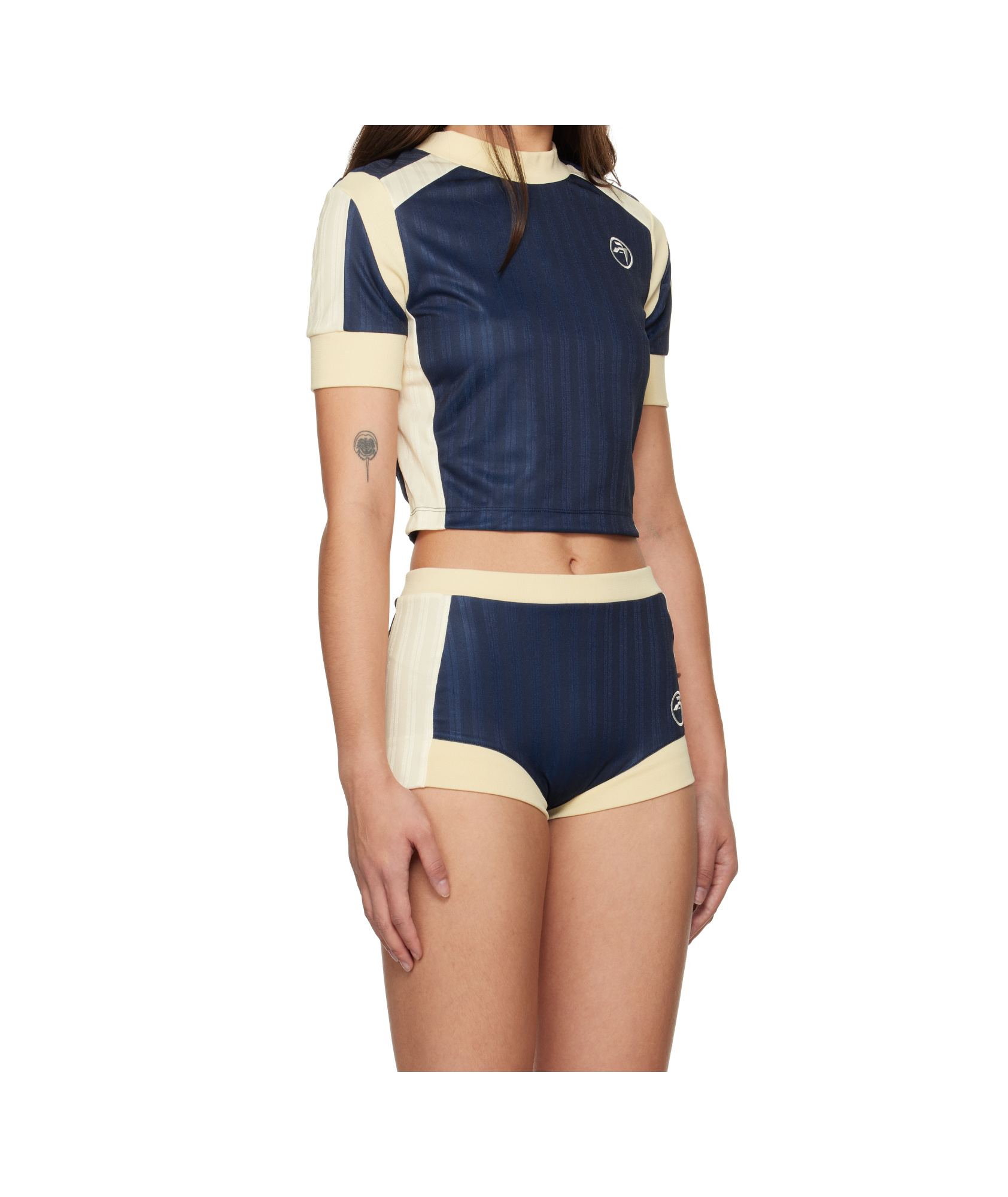 AMBUSH SHORT-SLEEVED STRIPED T-SHIRT