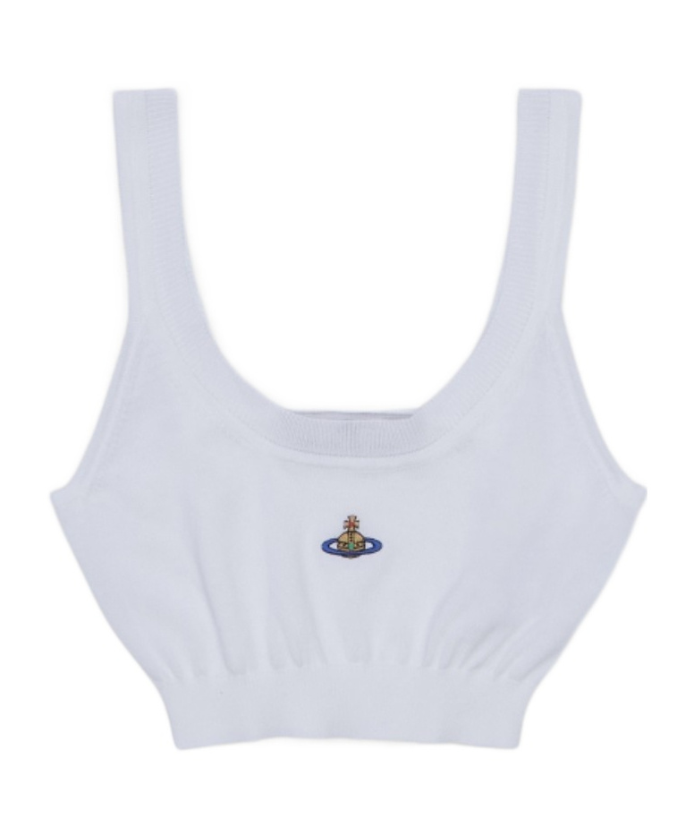 Vivienne Westwood Purple Bea Bra In Blue