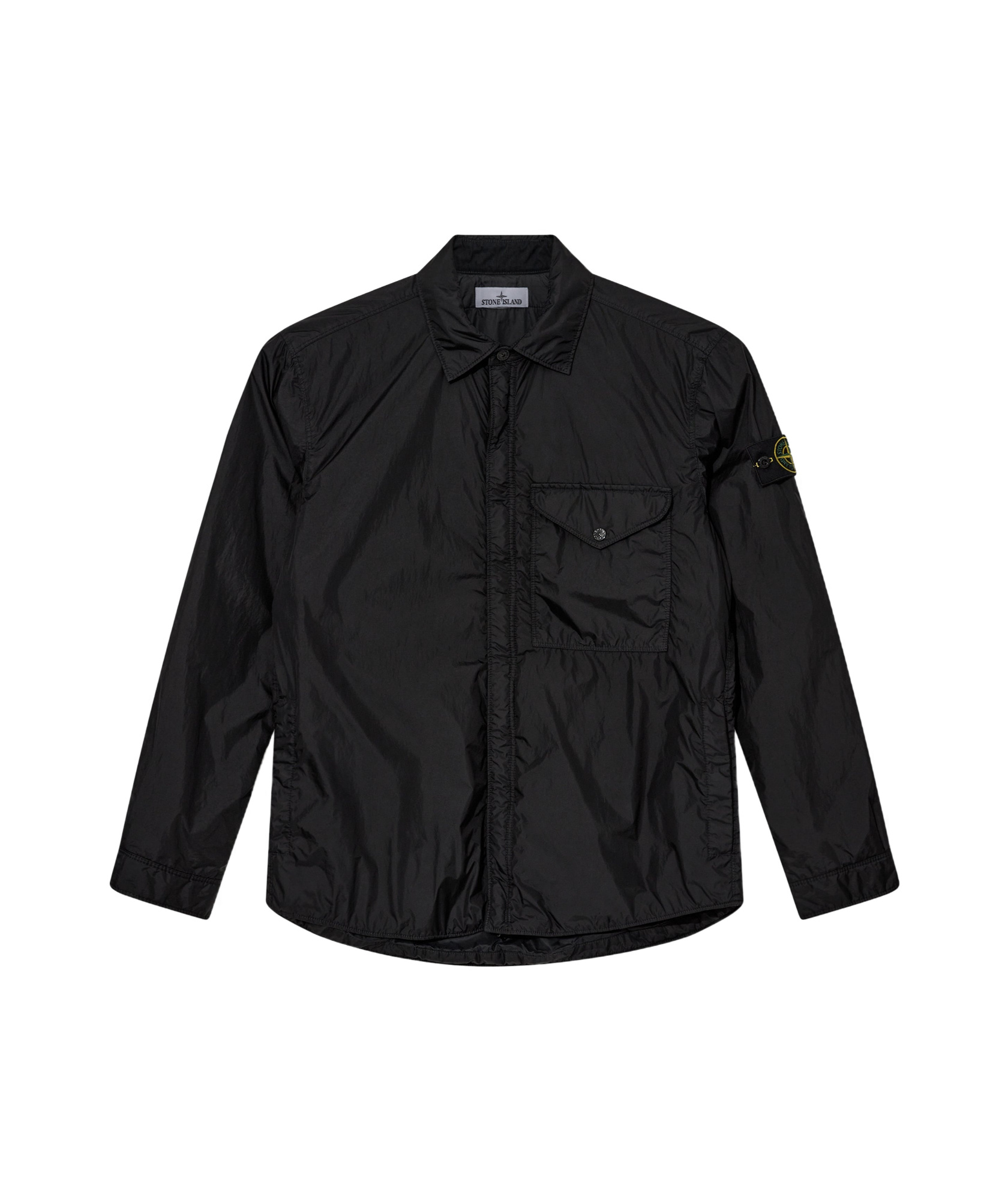 Stone Island Insulated Lightweight Jacket In Gold