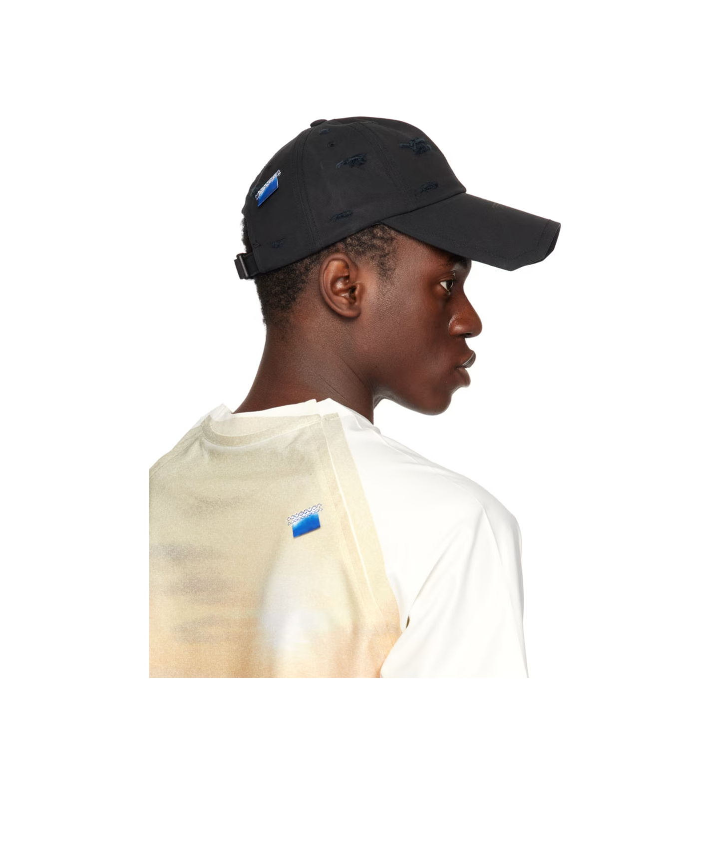 Ader Error Make Old Logos Baseball Caps In White