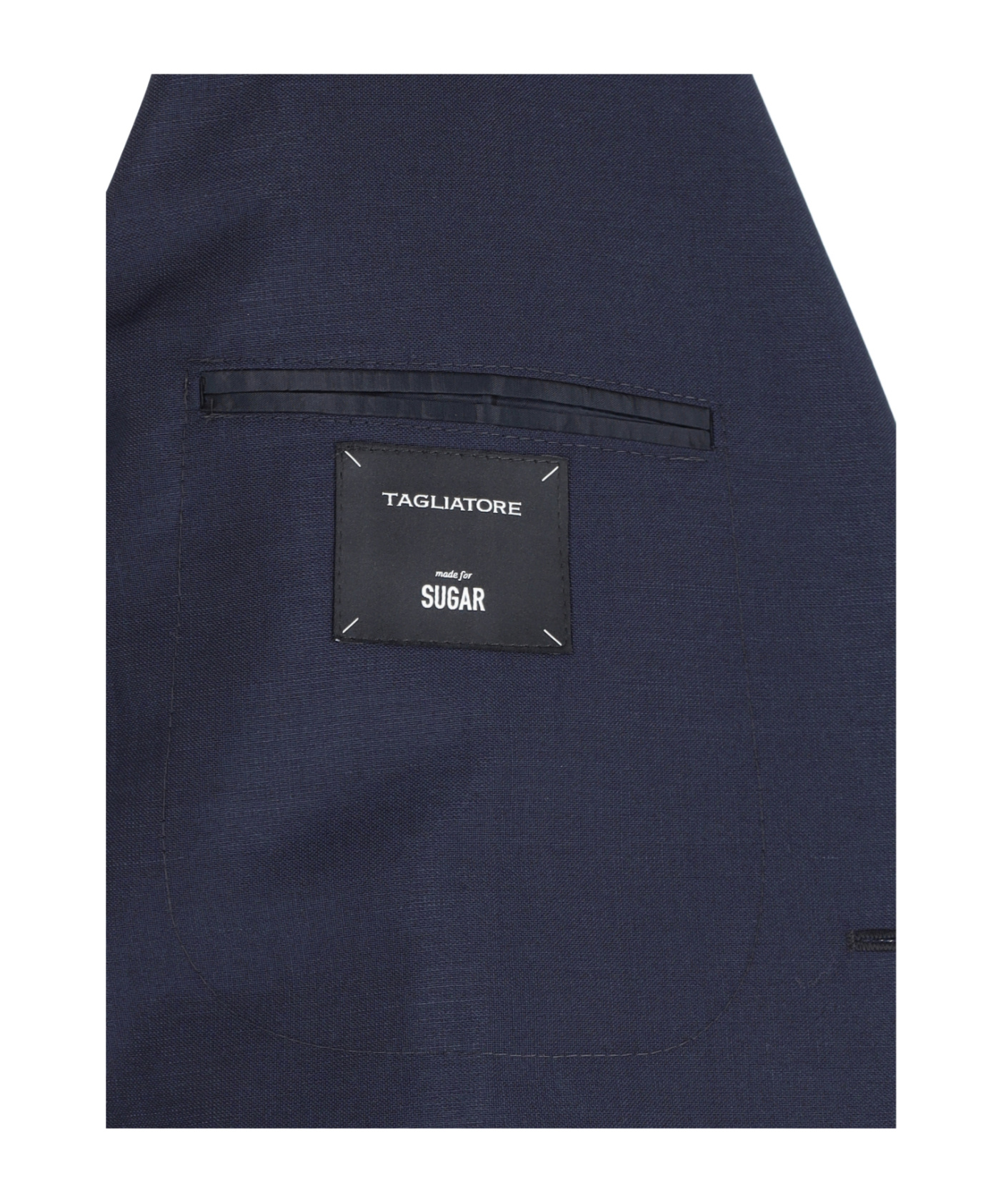 Tagliatore Stretch Virgin Wool Suit In Black