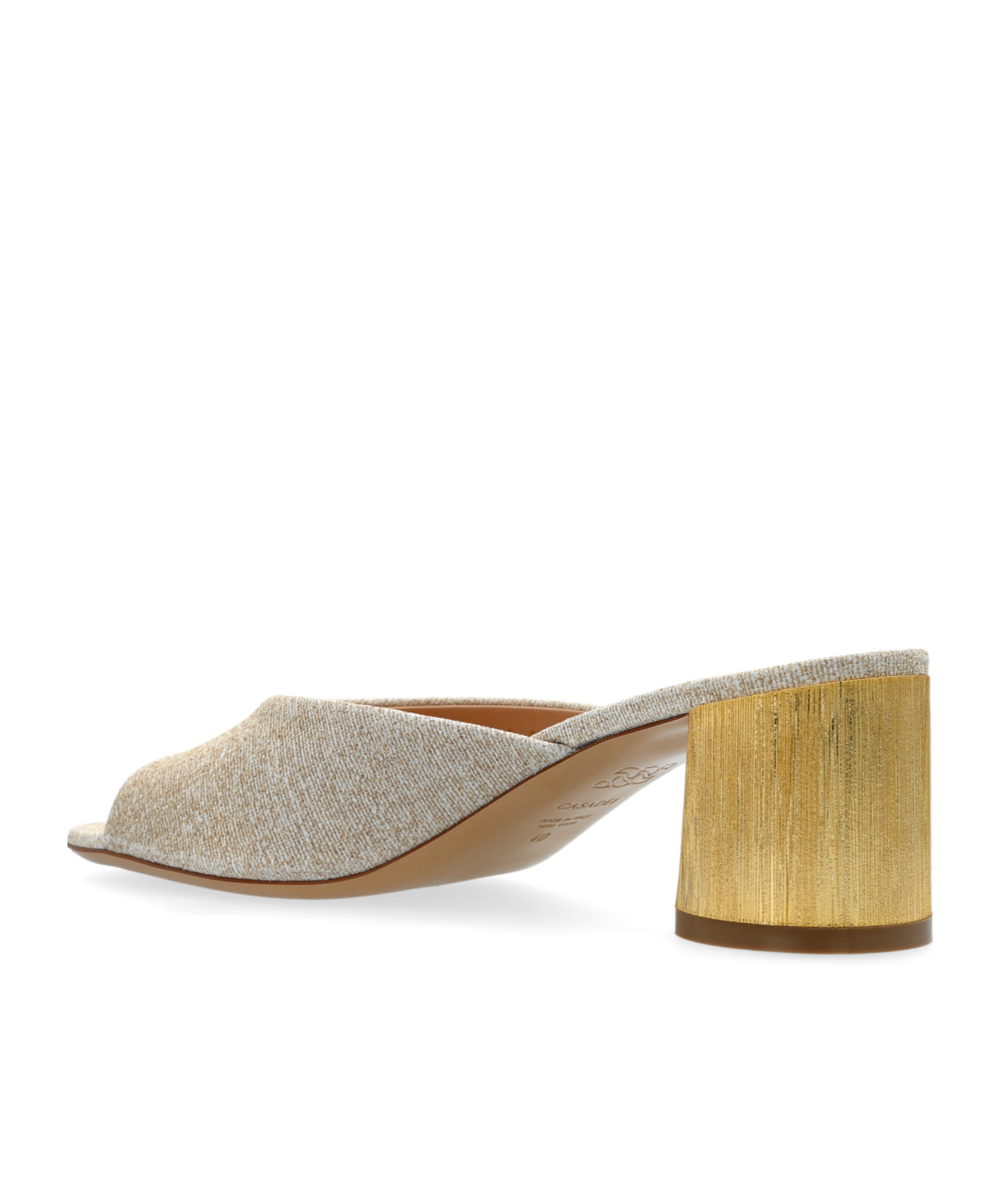 CASADEI CASADEI CLEO OPERA BELLAGIO BLOCK HEEL SANDALS