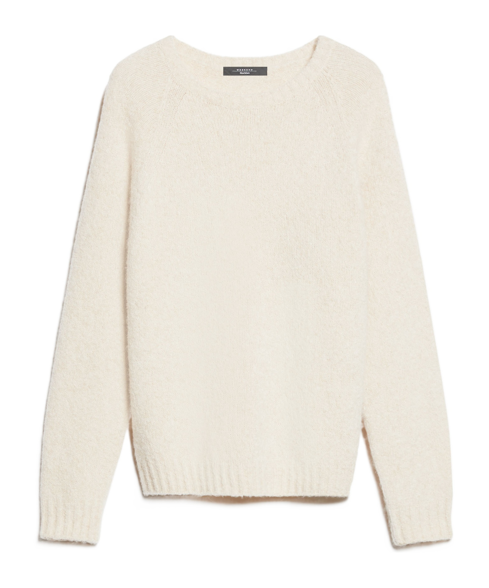 Weekend Max Mara Ghiacci Raglan-sleeve Sweater In White