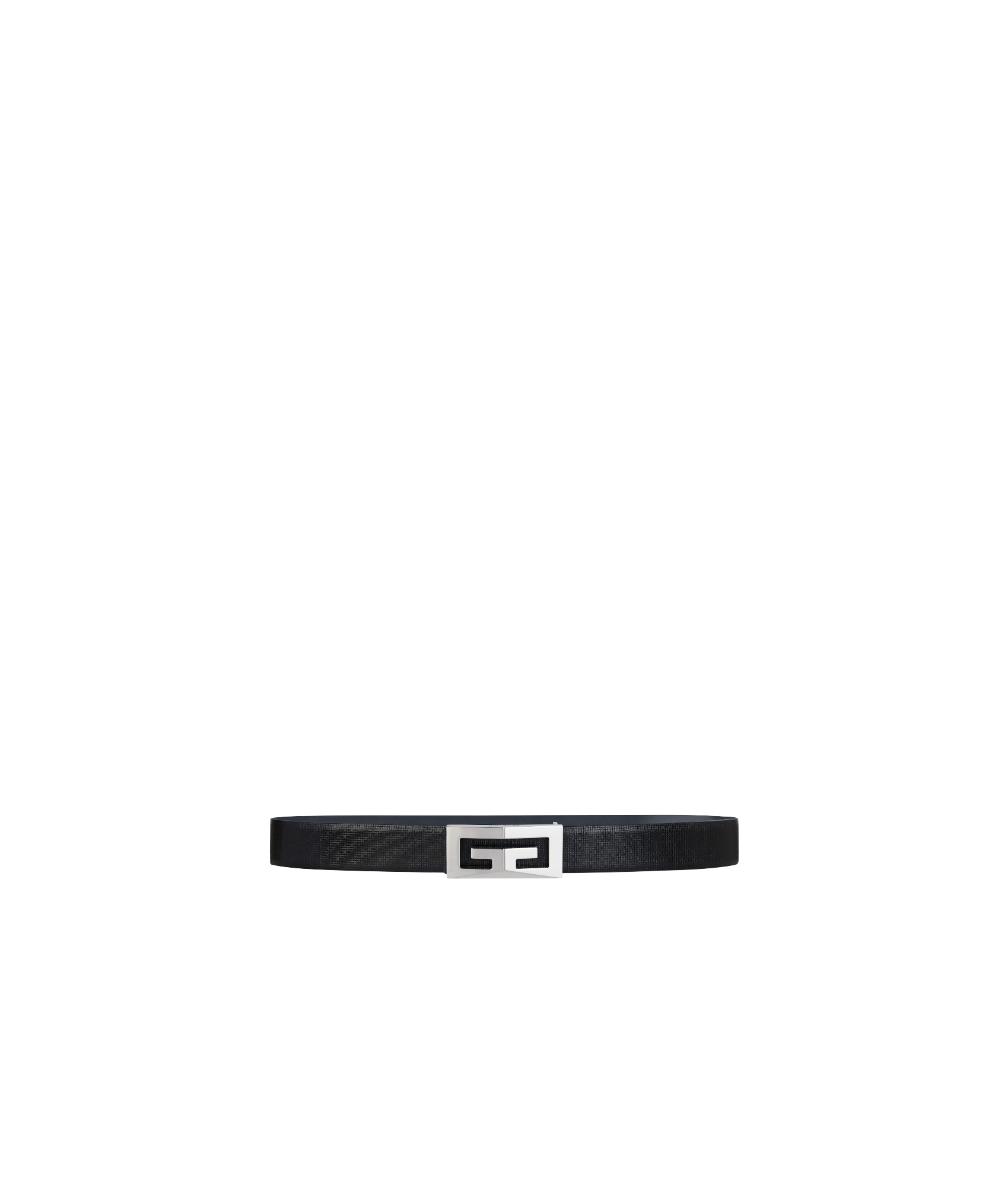 Givenchy Logo Double-sided Belt In Black