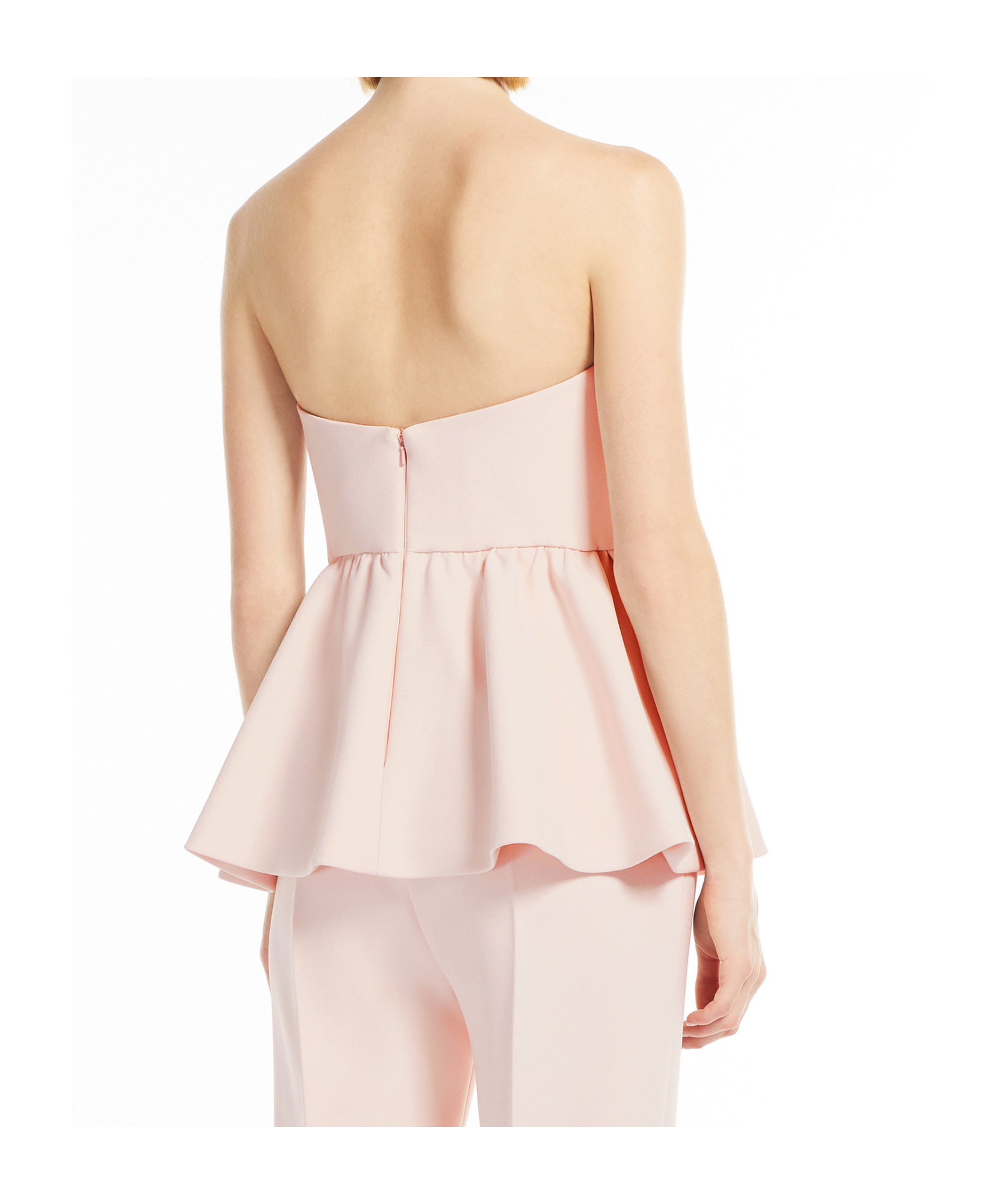 Max Mara Tight-fitting Tube Top In Nude