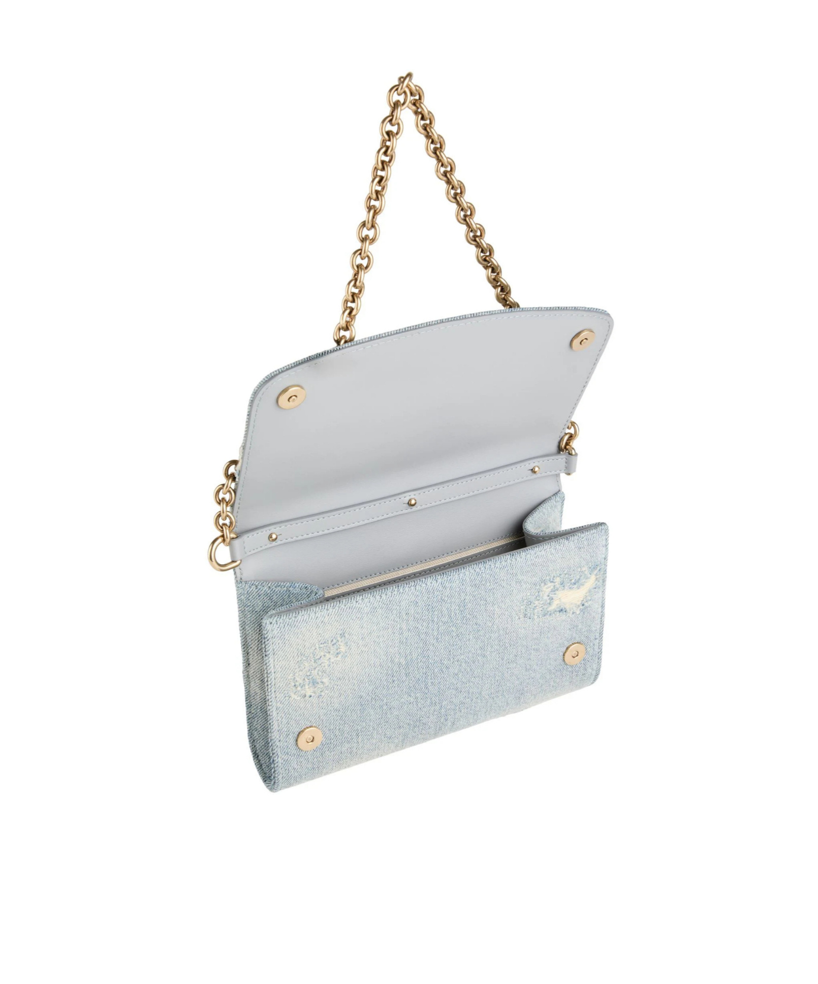 Dolce & Gabbana Medium-sized Denim Handbag In Blue