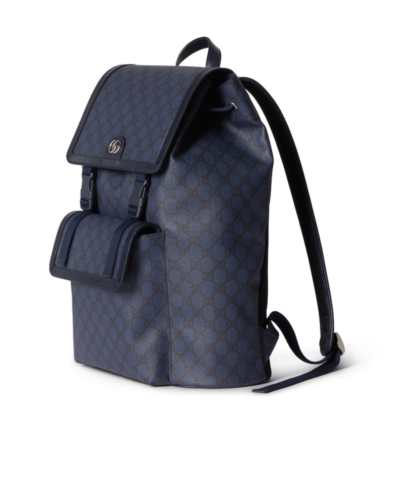 Gucci Ophidia Large Gg Backpack In Black