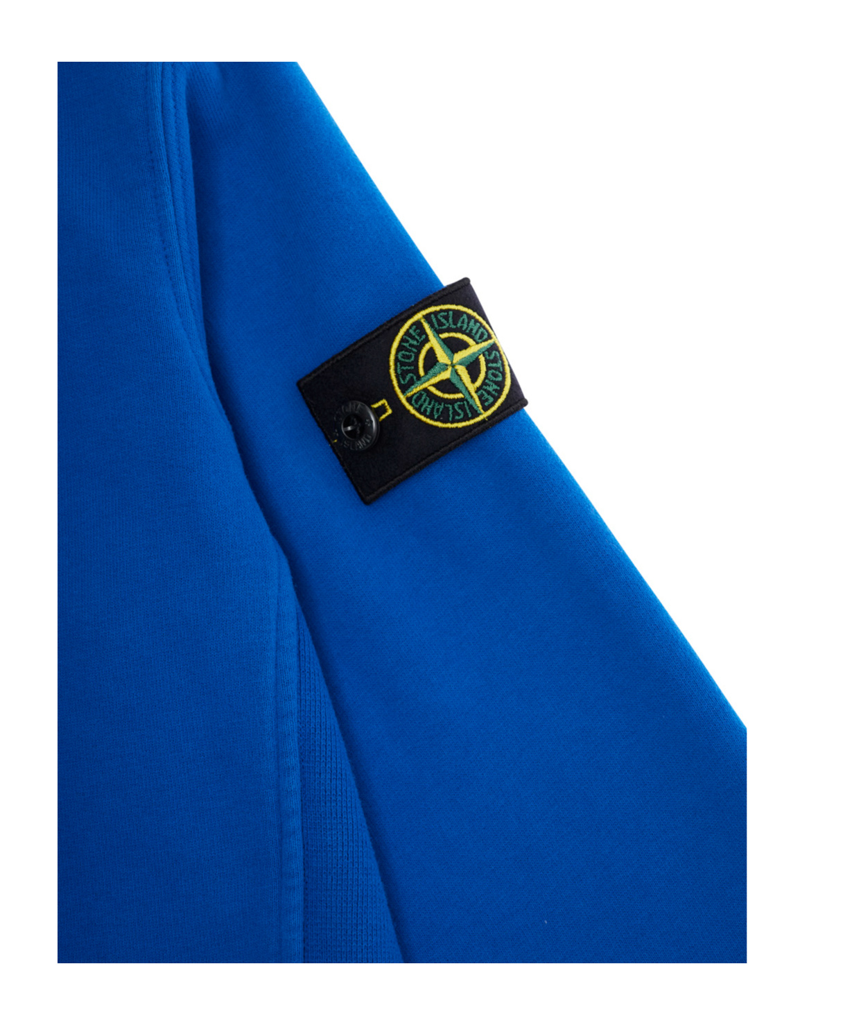 Stone Island Logo Badge Crewneck Sweatshirt In Multi