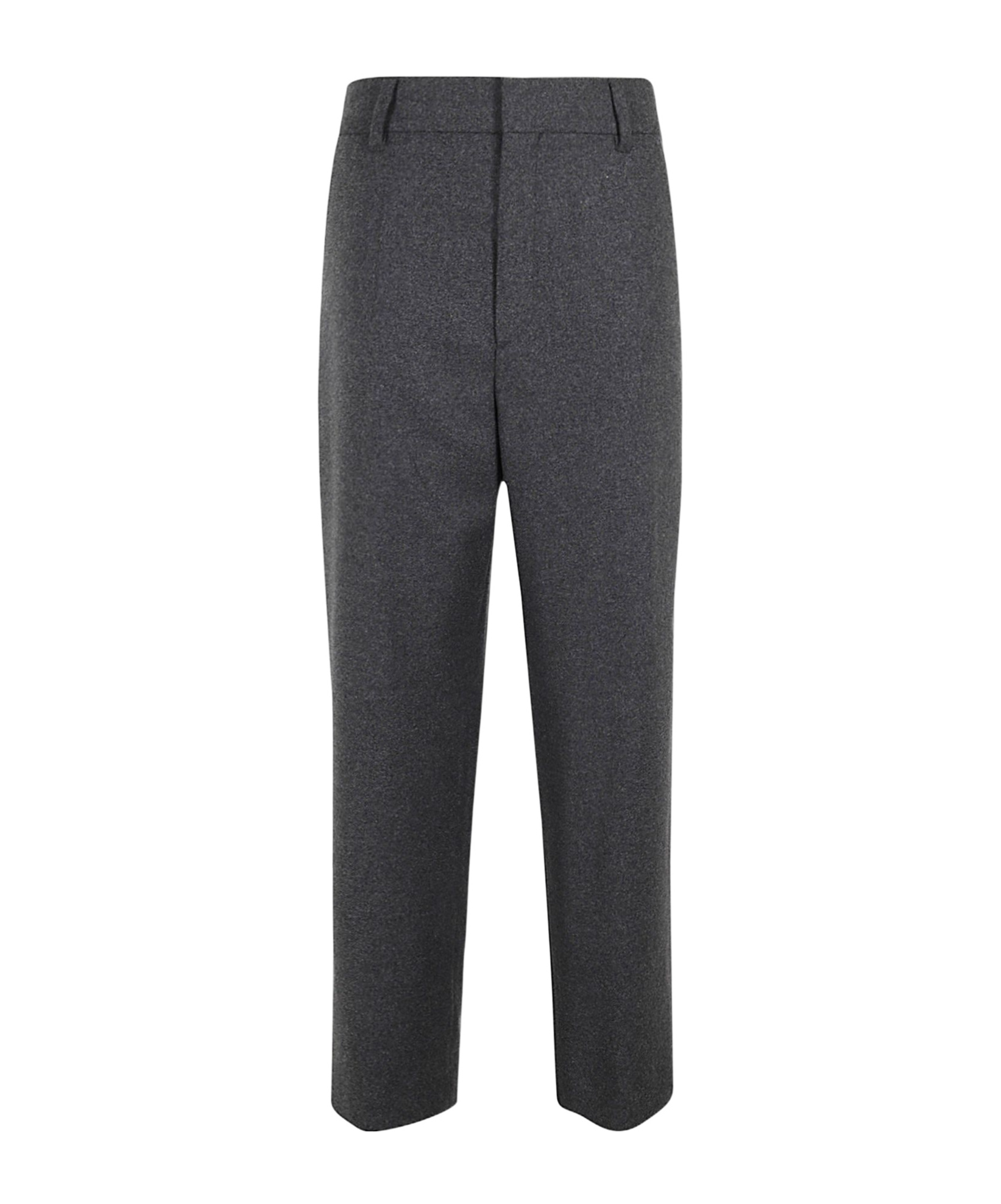 Filippa K Tapered-leg Flannel Trousers In Gray