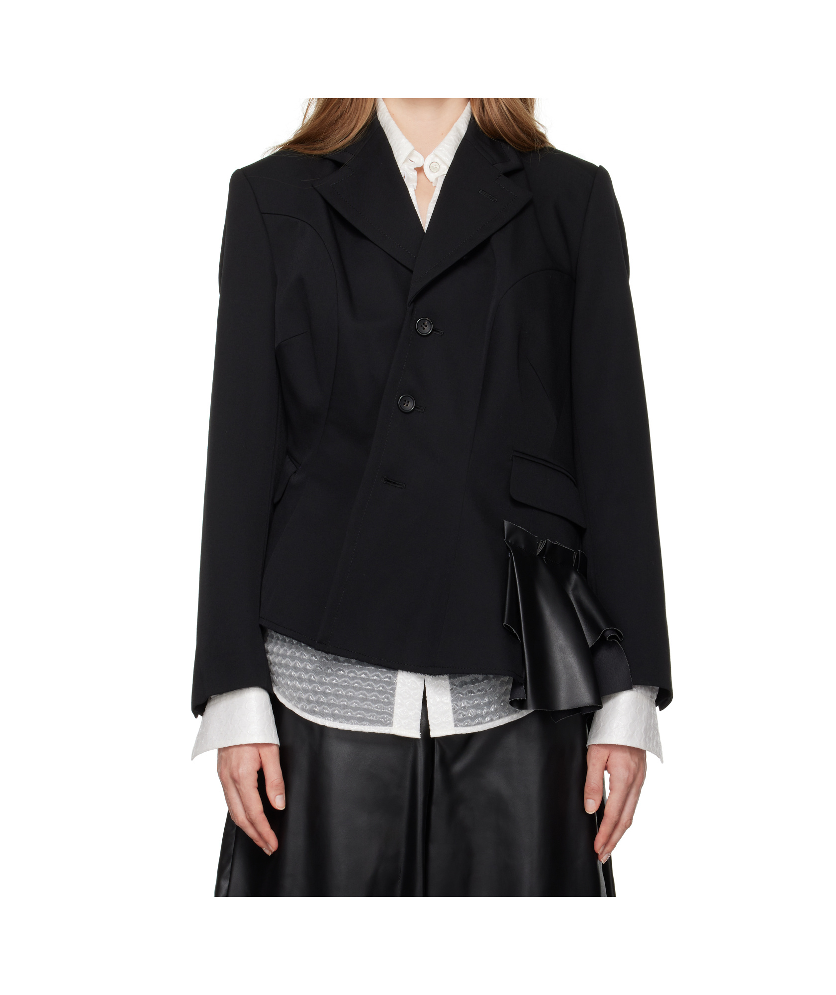 COMME DES GARÇONS LONG-SLEEVED SUIT COAT 