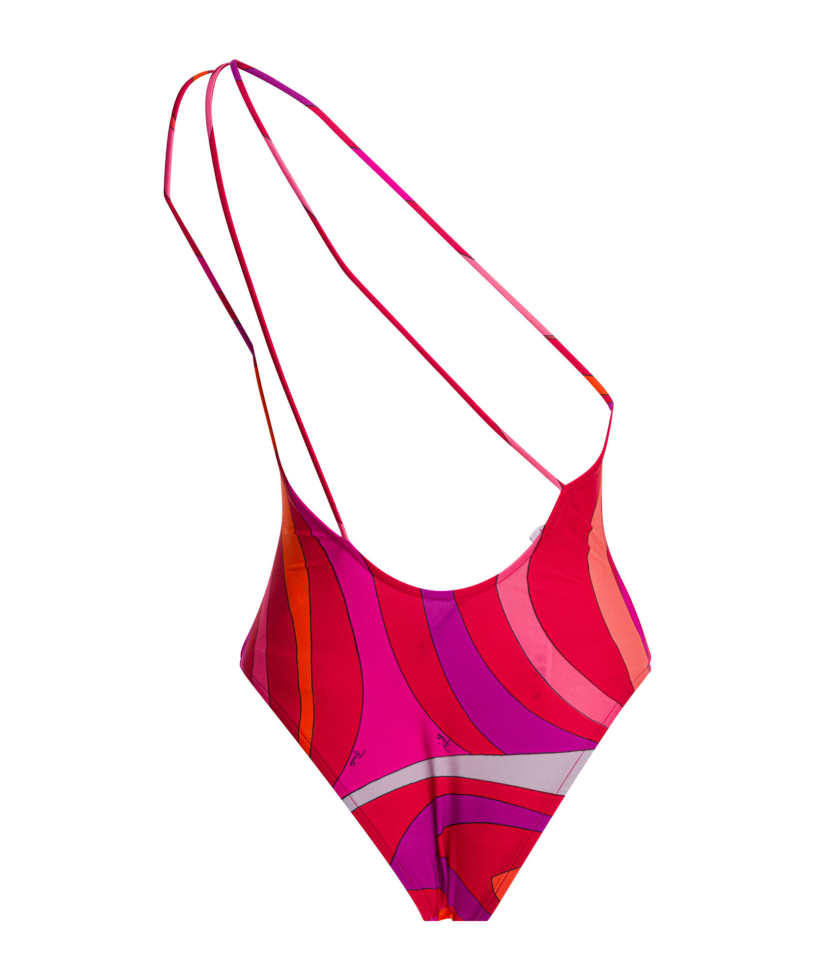 Shop Emilio Pucci Marmo-print Swimsuit