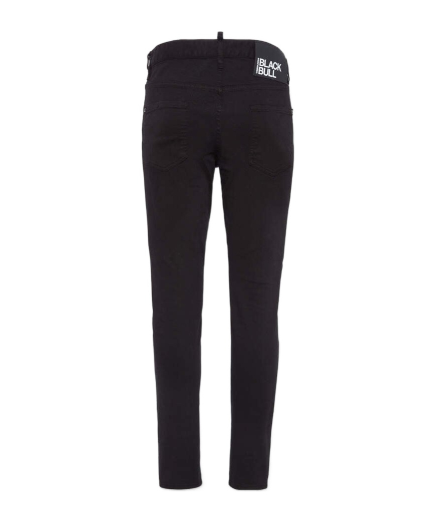 Dsquared2 Belt-loop Jeans In Black