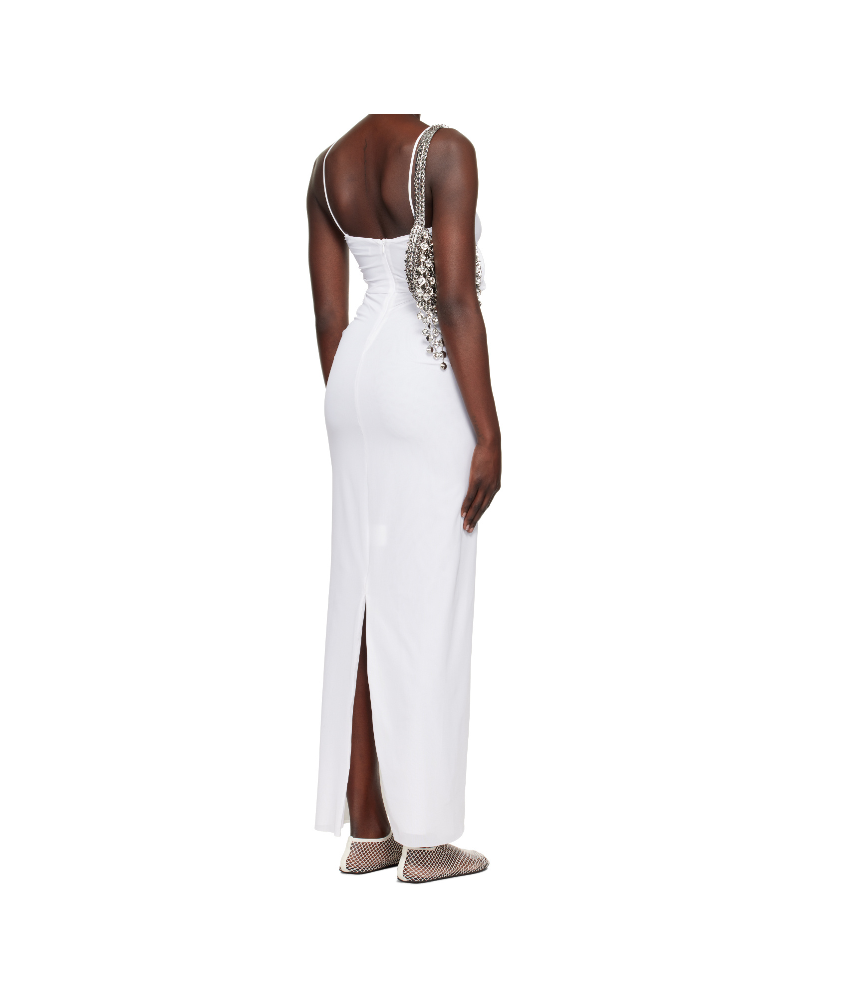 Christopher Esber Venus Moulded Dress In White