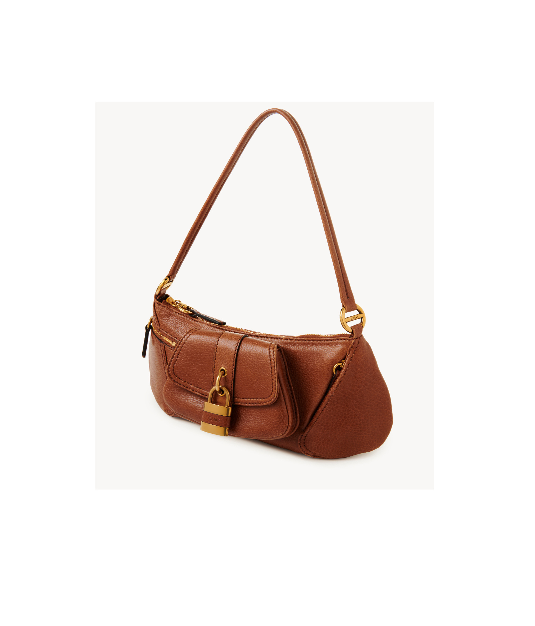 Chloé The 99 Shoulder Bag In Brown