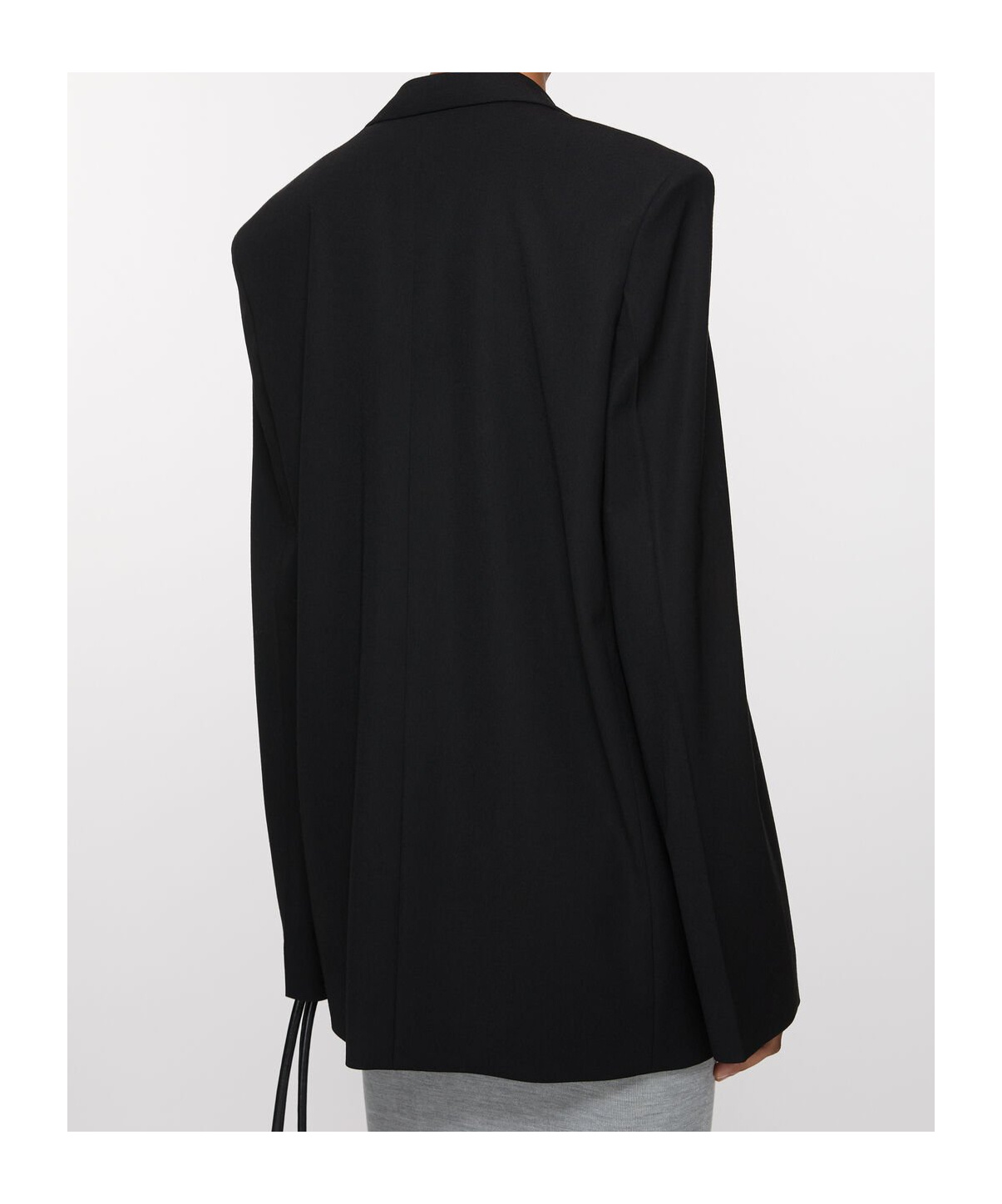 Acne Studios Single-breasted Peak-lapel Blazer In Black