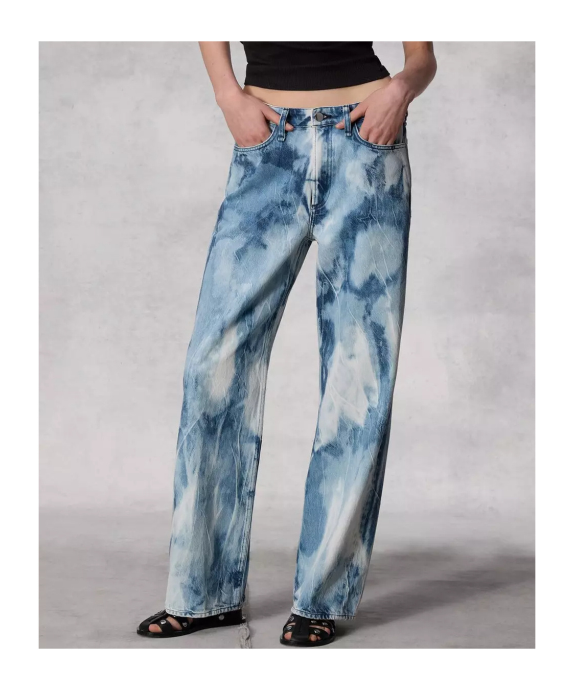 Rag & Bone Belt-loop Jeans In Blue