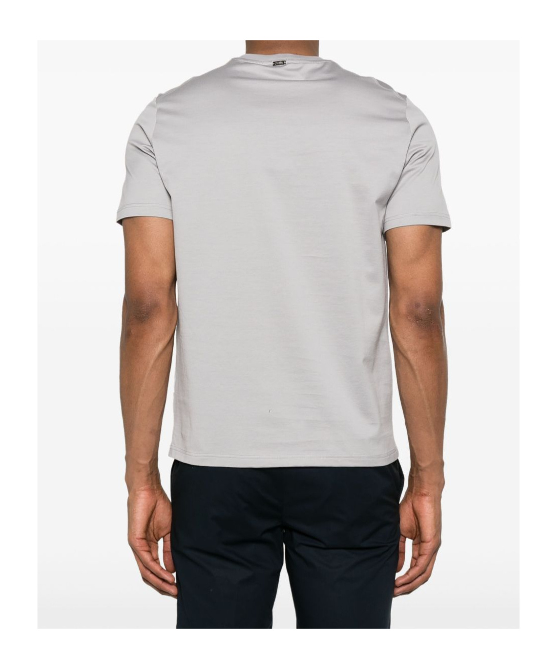 Herno Cotton T-shirt In Gray