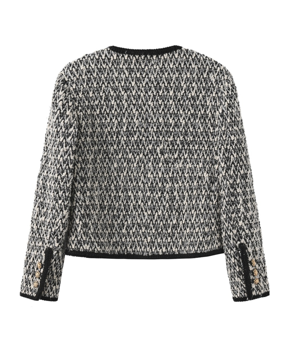Marissa Chiara Long-sleeved Jacket In Multi