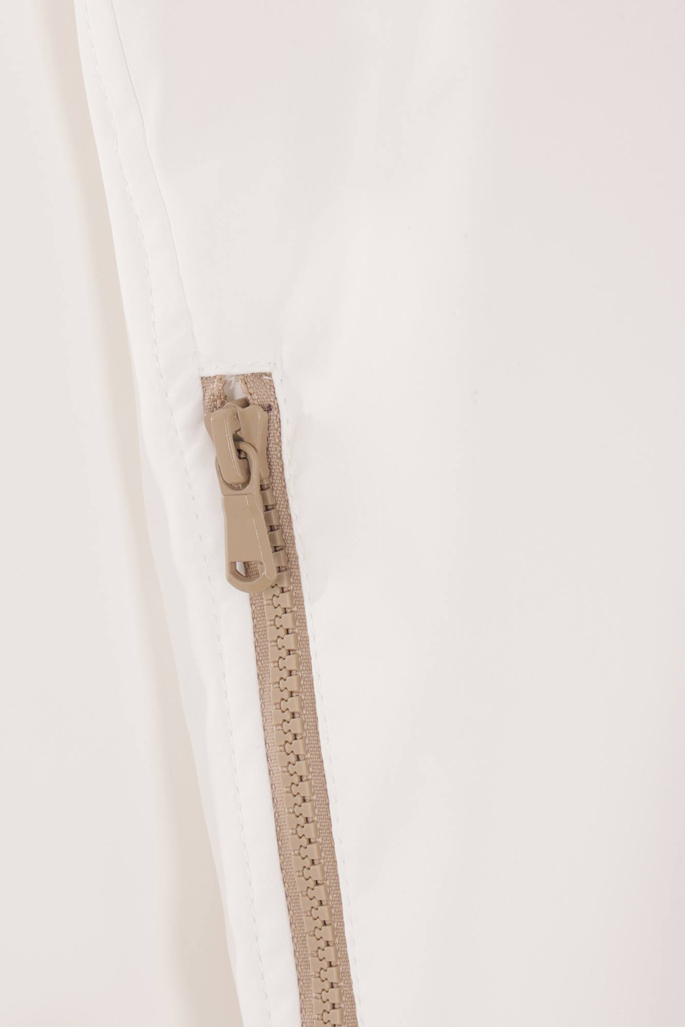 Brunello Cucinelli Women Nylon Hooded Jacket In White