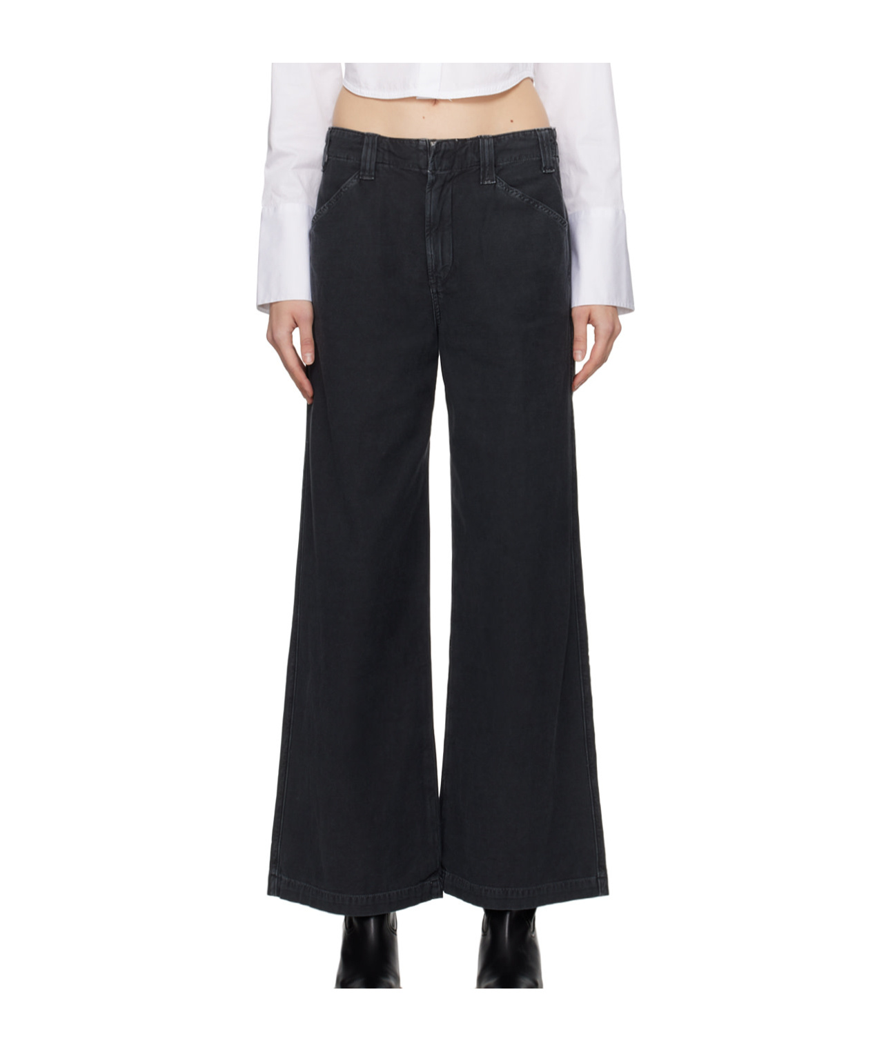 Citizen Of Humanity Paloma Baggy Velvet Pant In Pony
